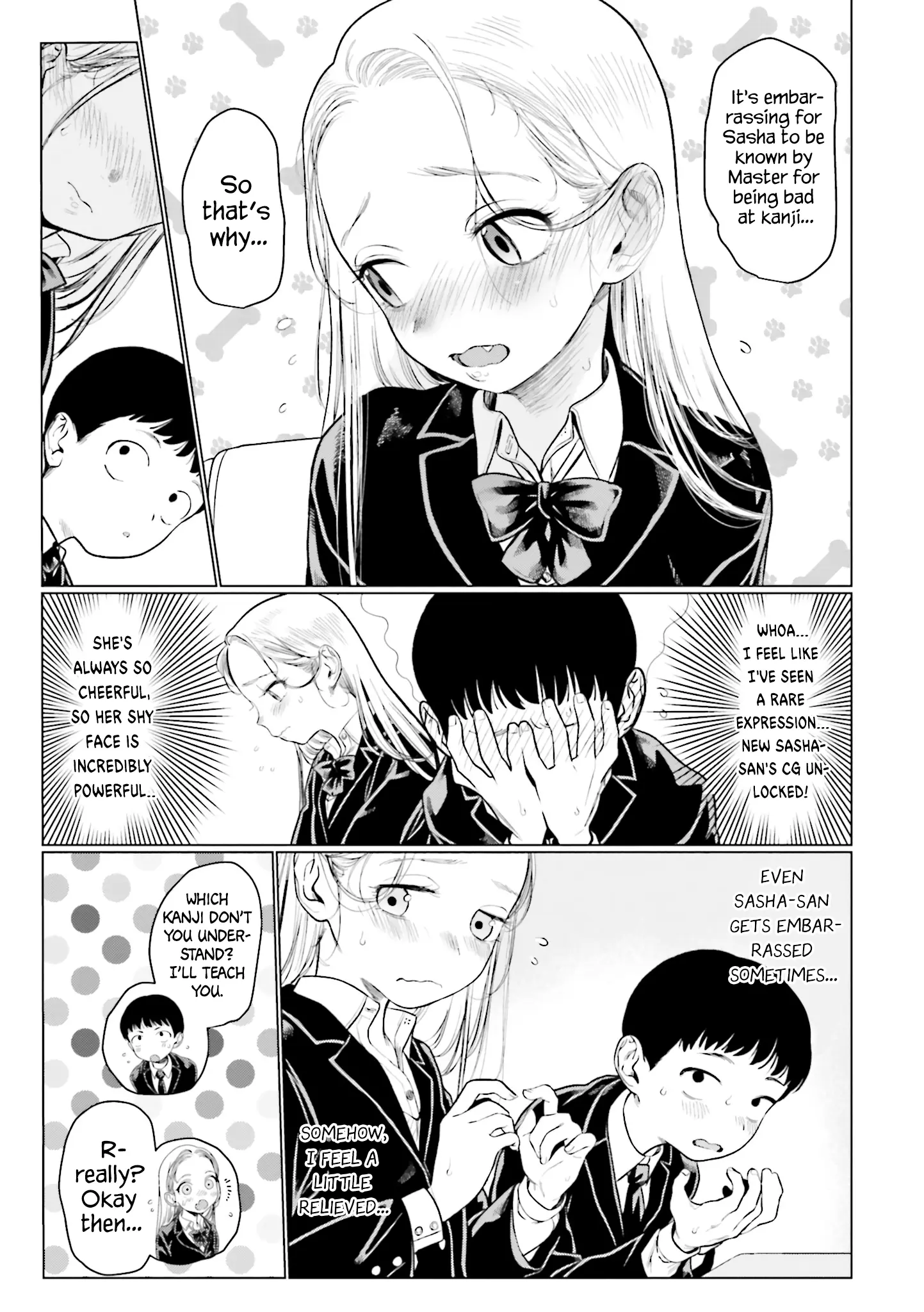 Jc Sasha-Chan To Classmate Otaku-Kun (Webcomic) - Vol.1 Chapter 12: A Lesson In Kanji