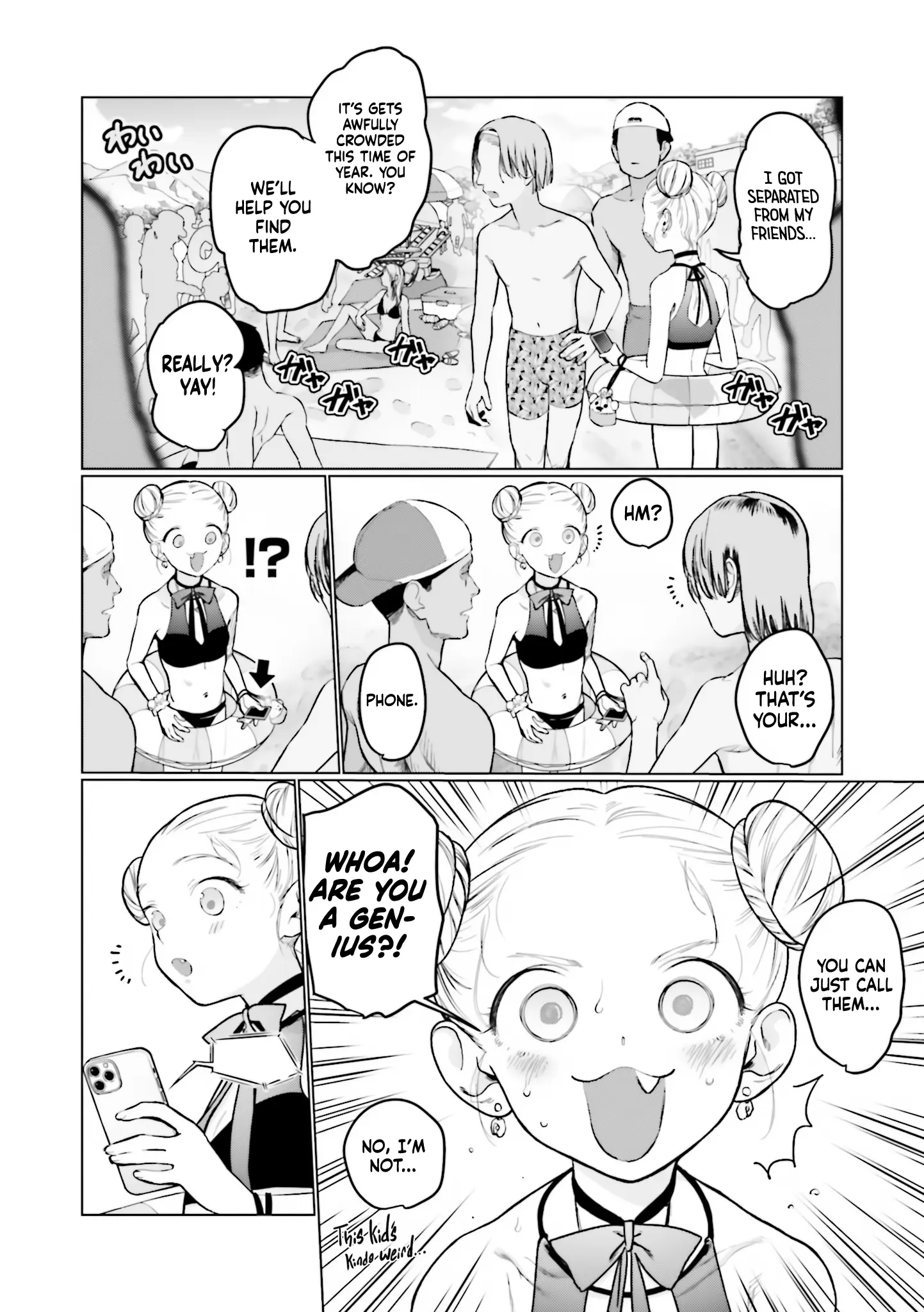 Jc Sasha-Chan To Classmate Otaku-Kun (Webcomic) - Vol.4 Chapter 49: Getting Hit On.