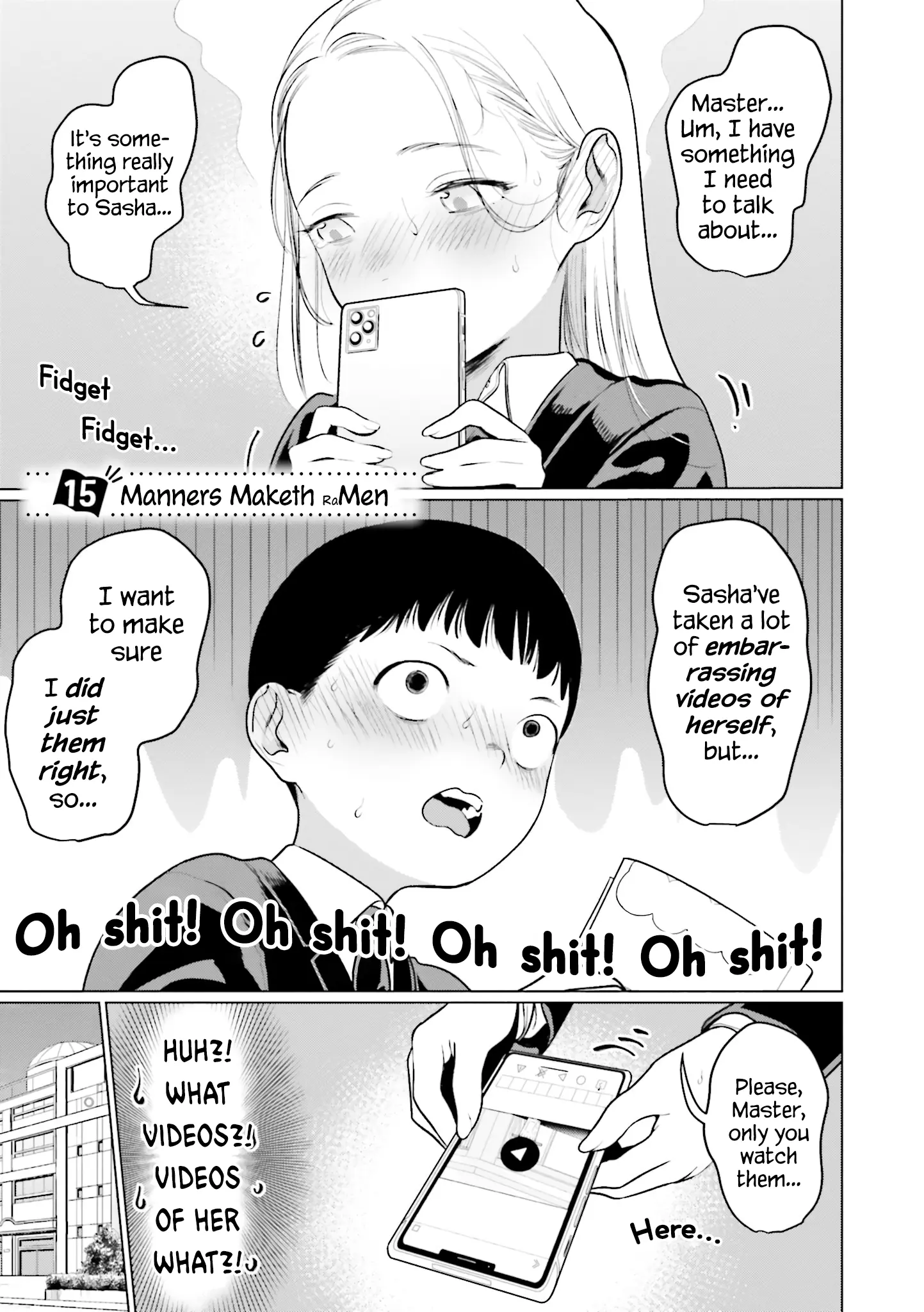 Jc Sasha-Chan To Classmate Otaku-Kun (Webcomic) - Vol.1 Chapter 15: Manners Maketh Ramen