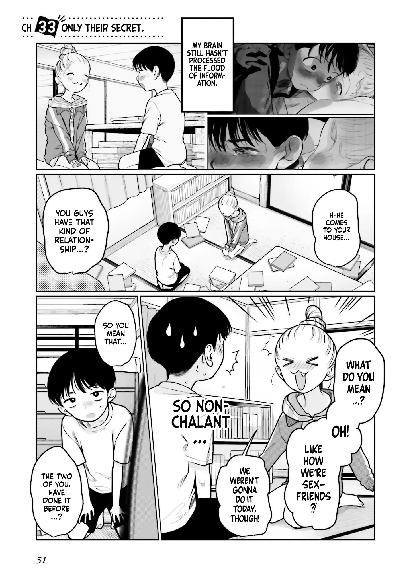 Jc Sasha-Chan To Classmate Otaku-Kun (Webcomic) - Vol.3 Chapter 33: Only Their Secret.