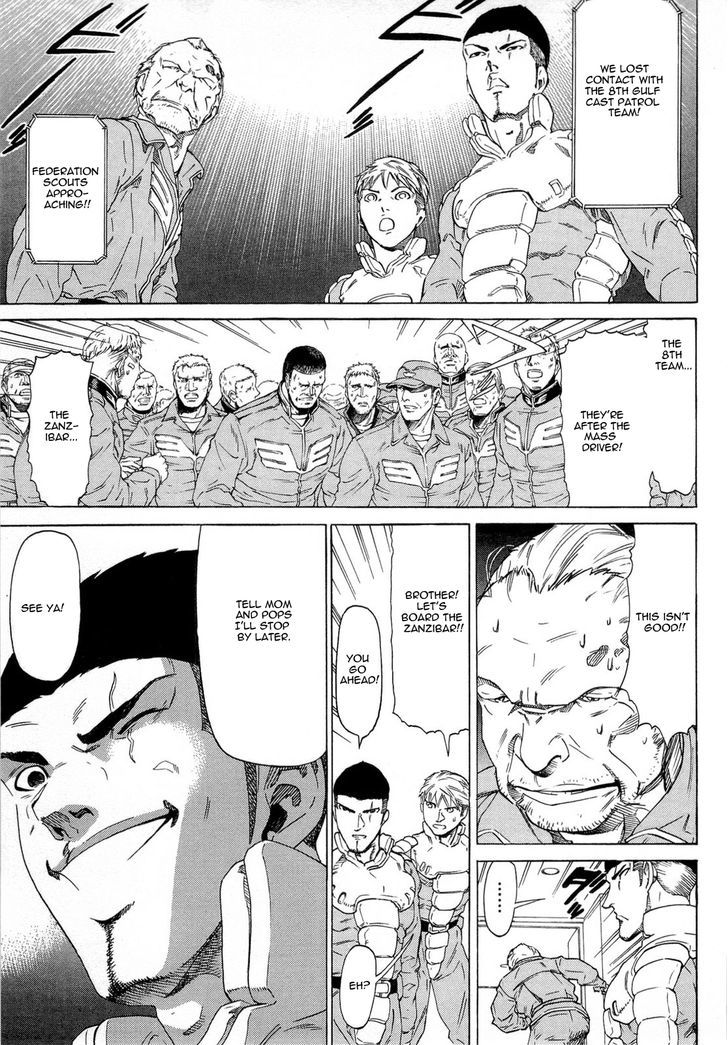 Kidou Senshi Gundam Aggai - Hokubei Oudan 2250 Mile - Vol.1 Chapter 8