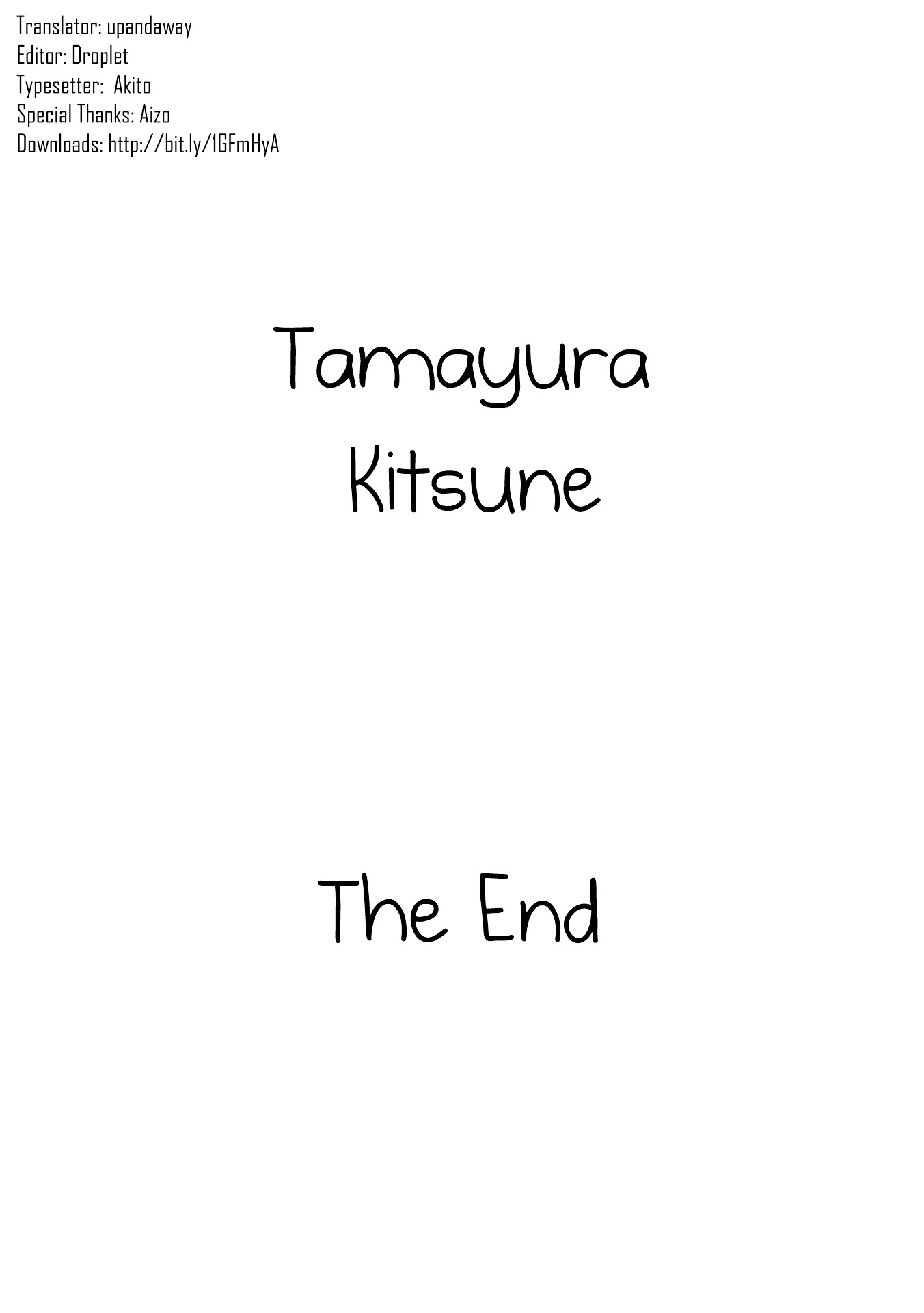 Tamayura Kitsune - Vol.1 Chapter 8 : What's Truly Important