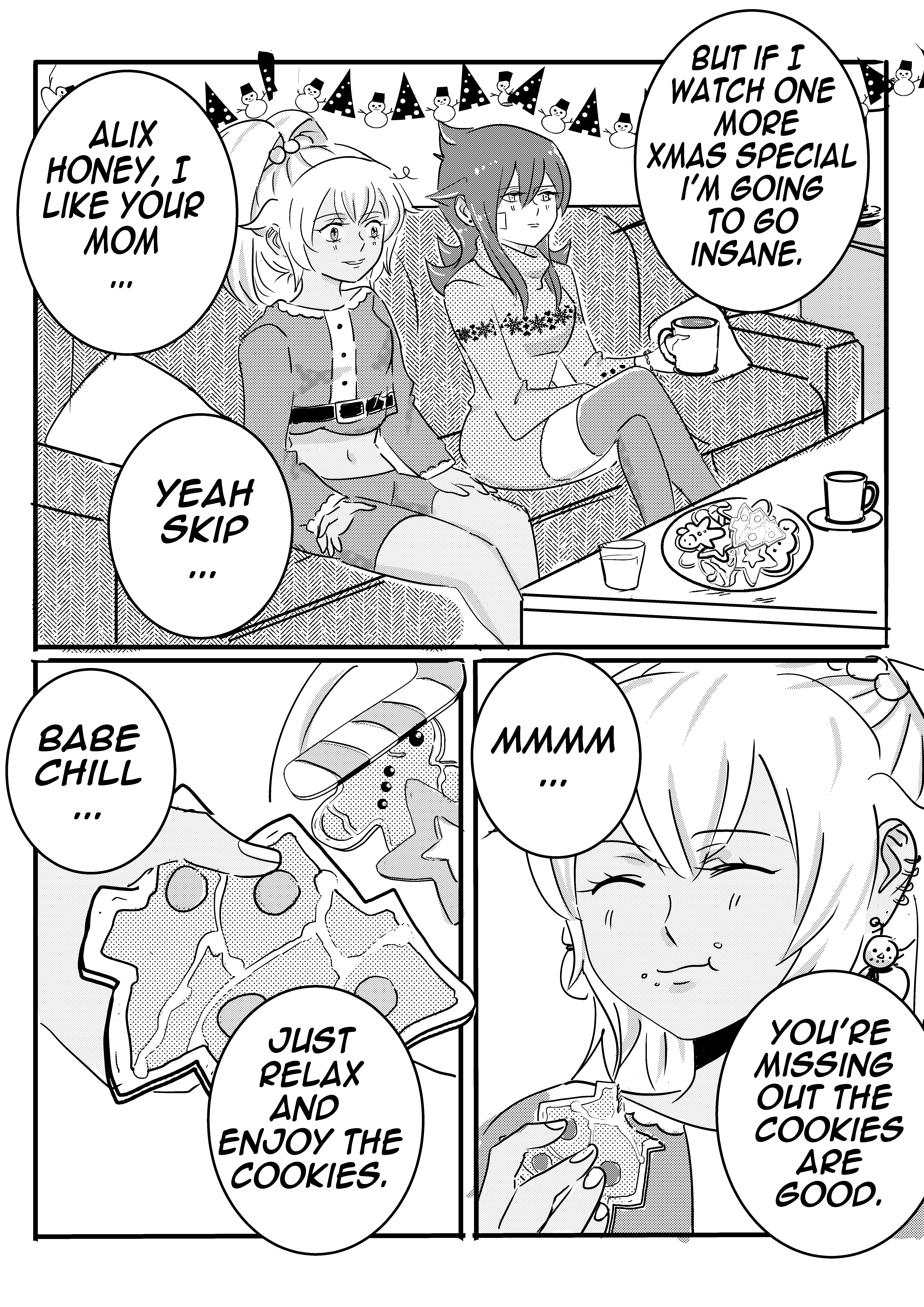 Kiss N Karess ! - Vol.4 Chapter 90: Extra  Xmas  Pt3