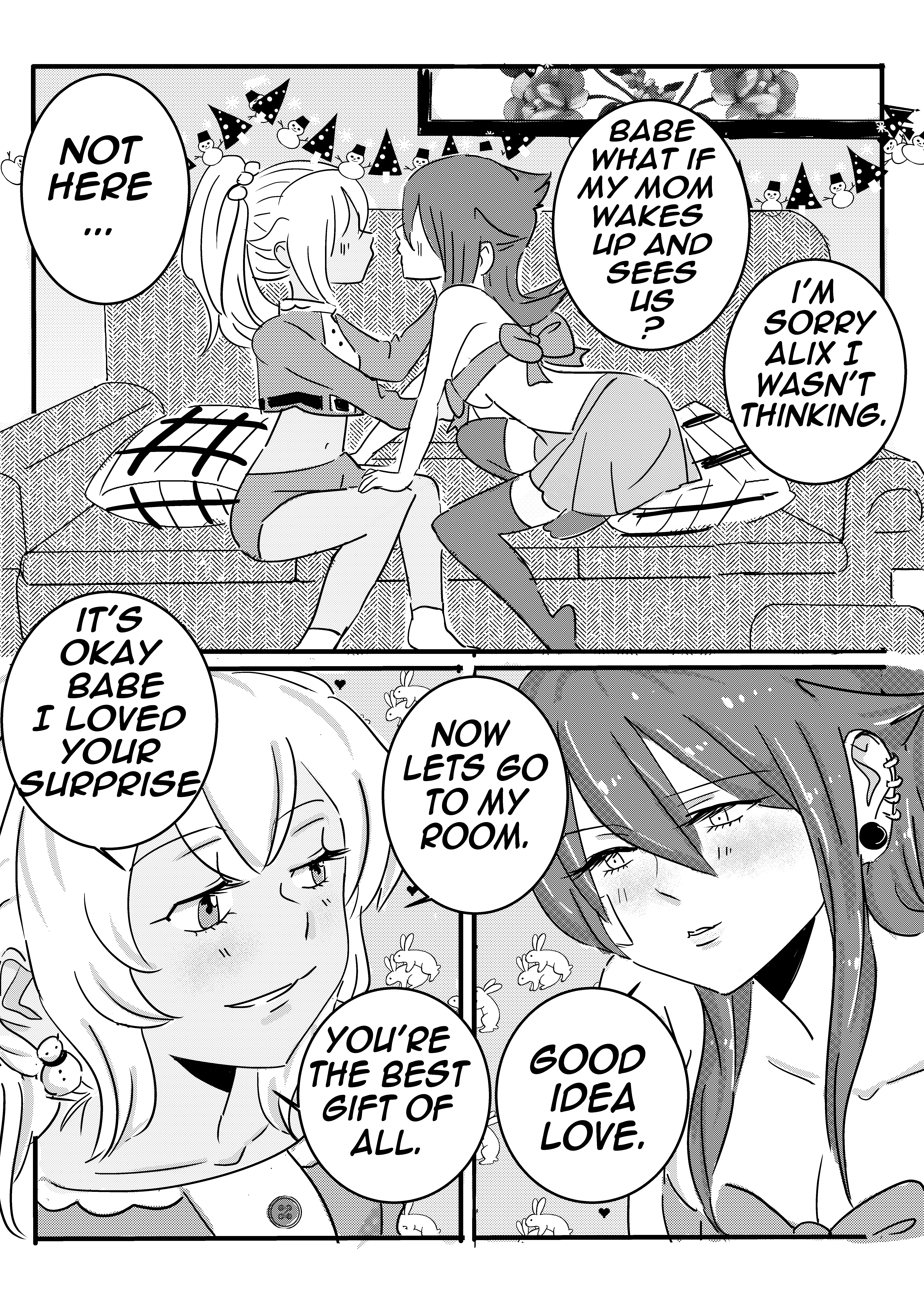 Kiss N Karess ! - Vol.4 Chapter 90: Extra  Xmas  Pt3