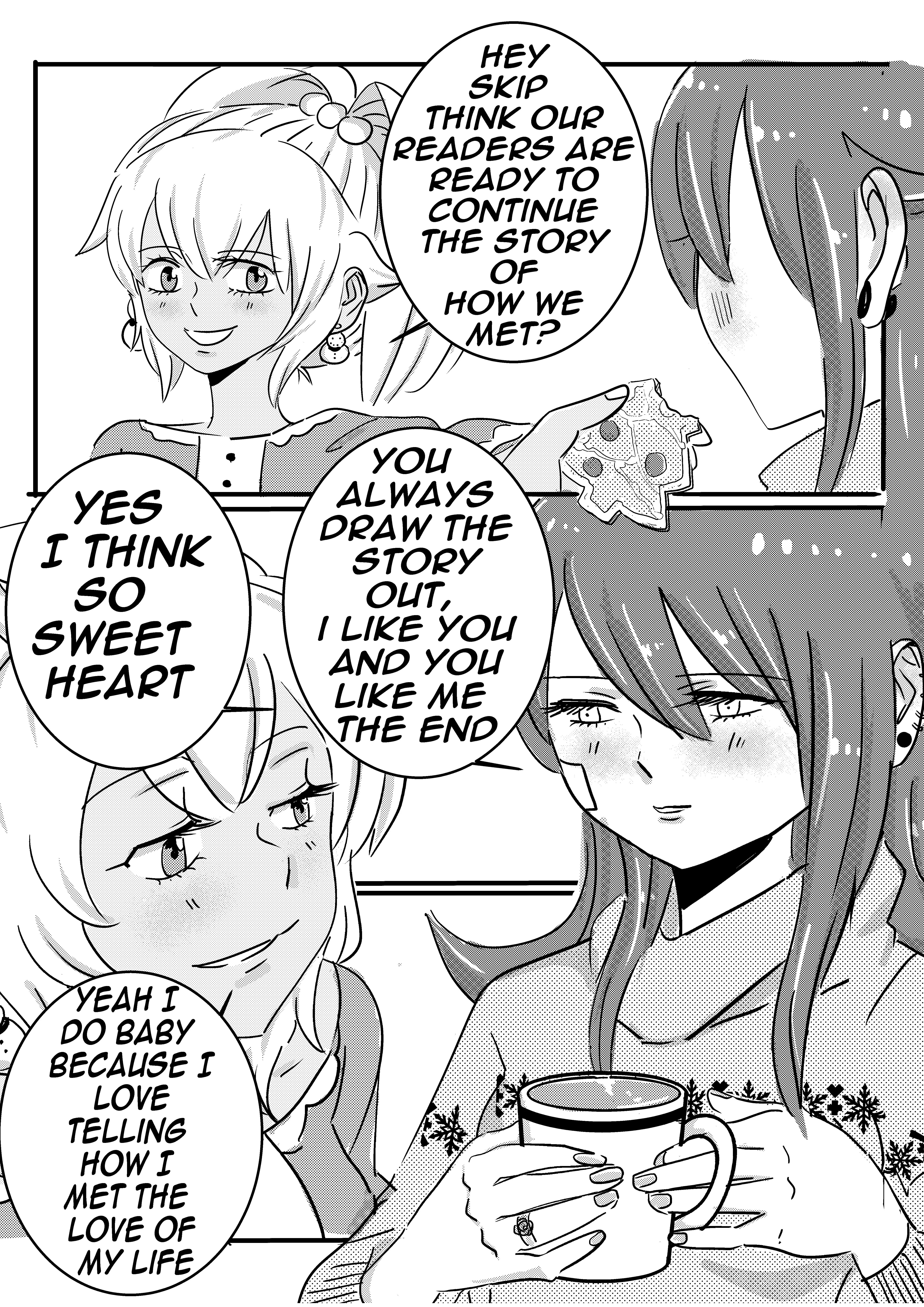 Kiss N Karess ! - Vol.4 Chapter 90: Extra  Xmas  Pt3