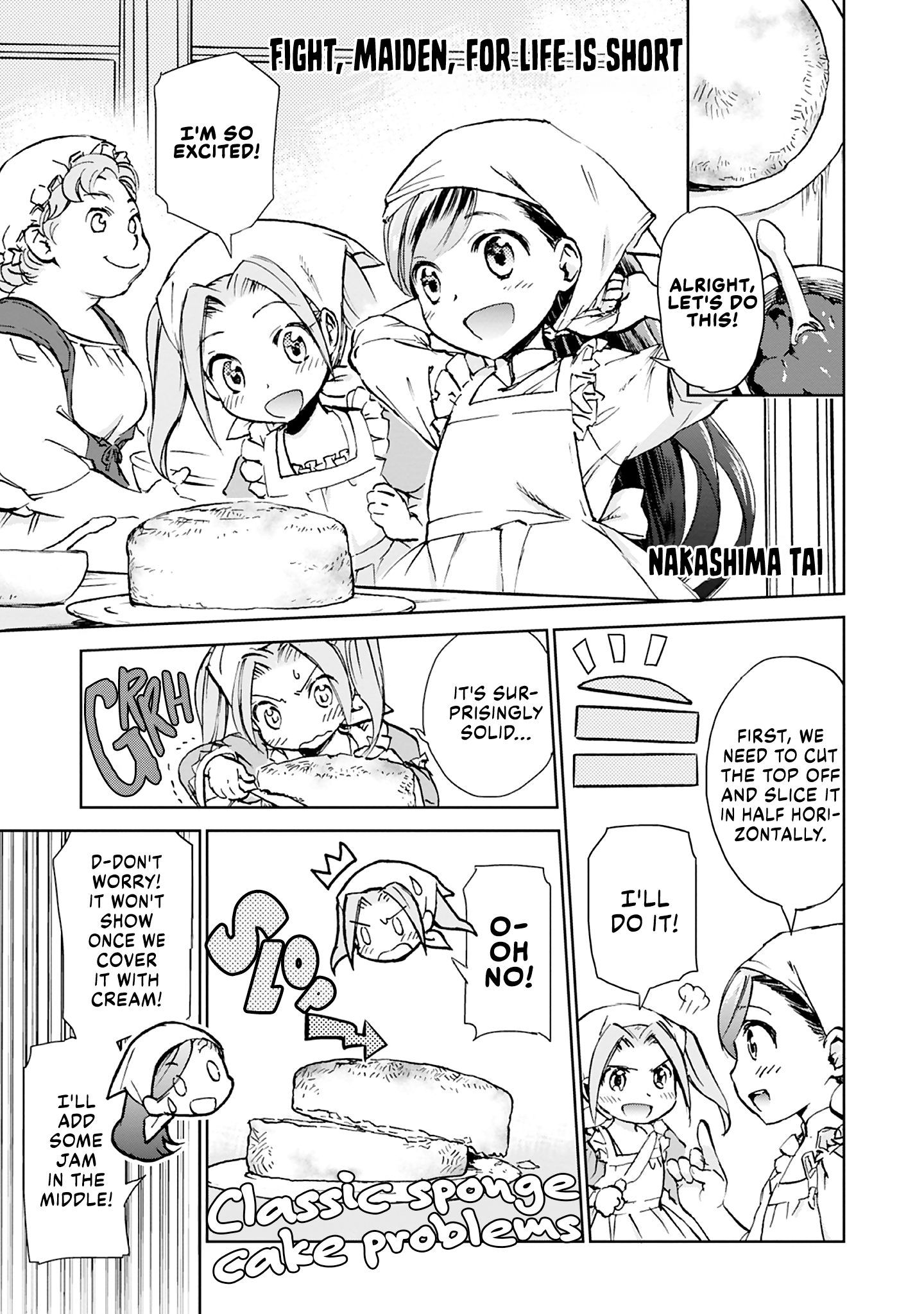 Honzuki No Gekokujou Koushiki Comic Anthology - Vol.2 Chapter 34: Fight, Maiden, For Life Is Short - Nakashima Tai