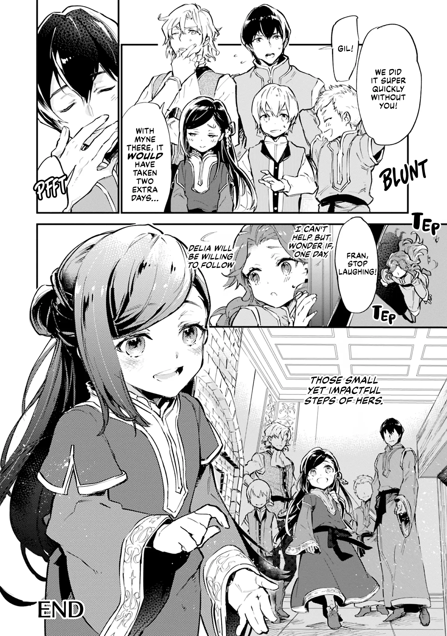 Honzuki No Gekokujou Koushiki Comic Anthology - Vol.3 Chapter 48: The Day She Took A Bigger Step - Fukino Tou