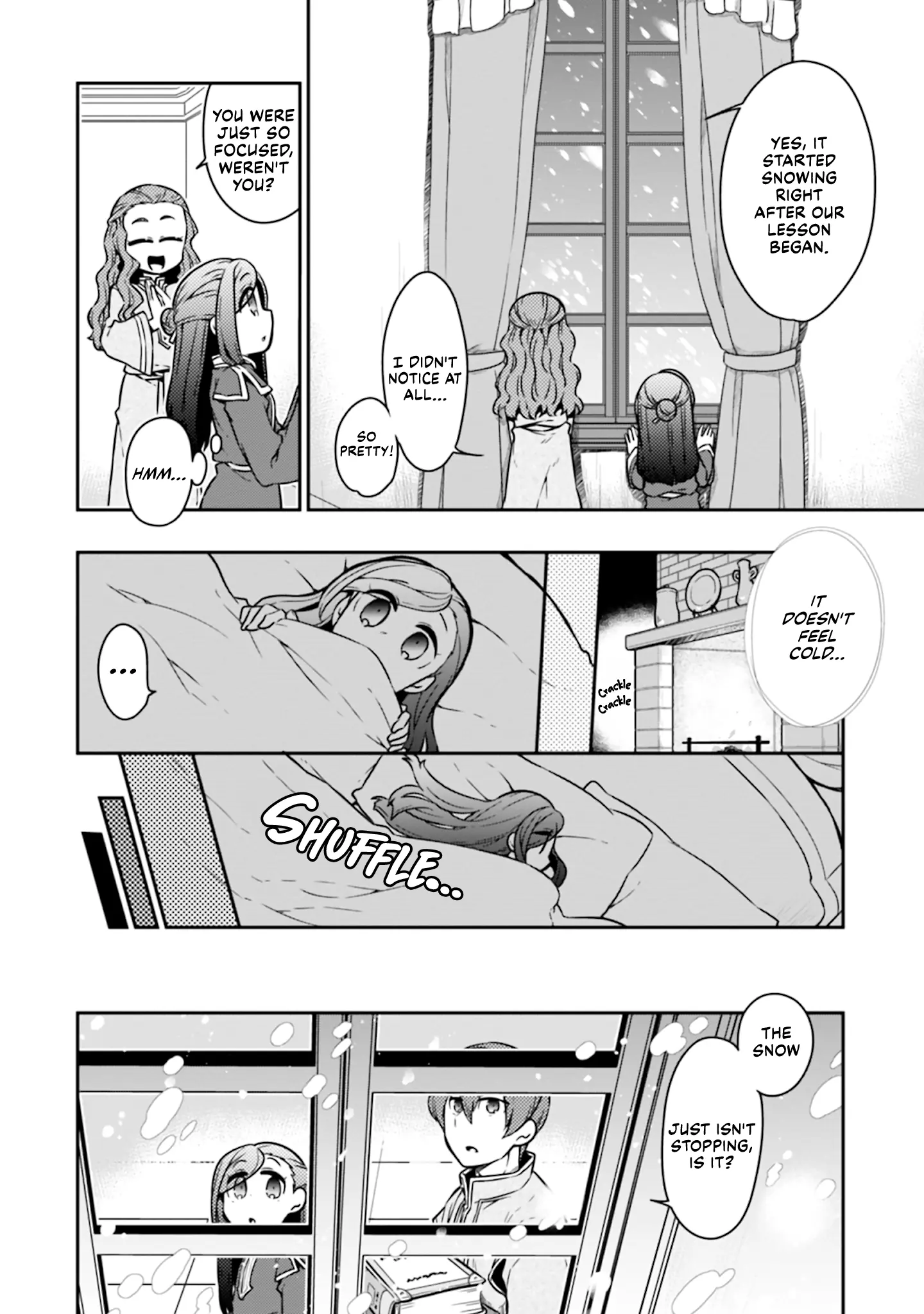 Honzuki No Gekokujou Koushiki Comic Anthology - Vol.3 Chapter 50: I Won't Be Cold - Nobukawa Yuuko