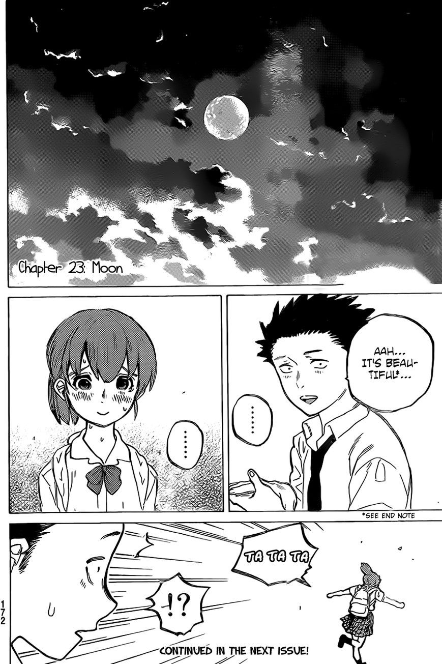 Koe No Kitachi - Chapter 023 : Moon