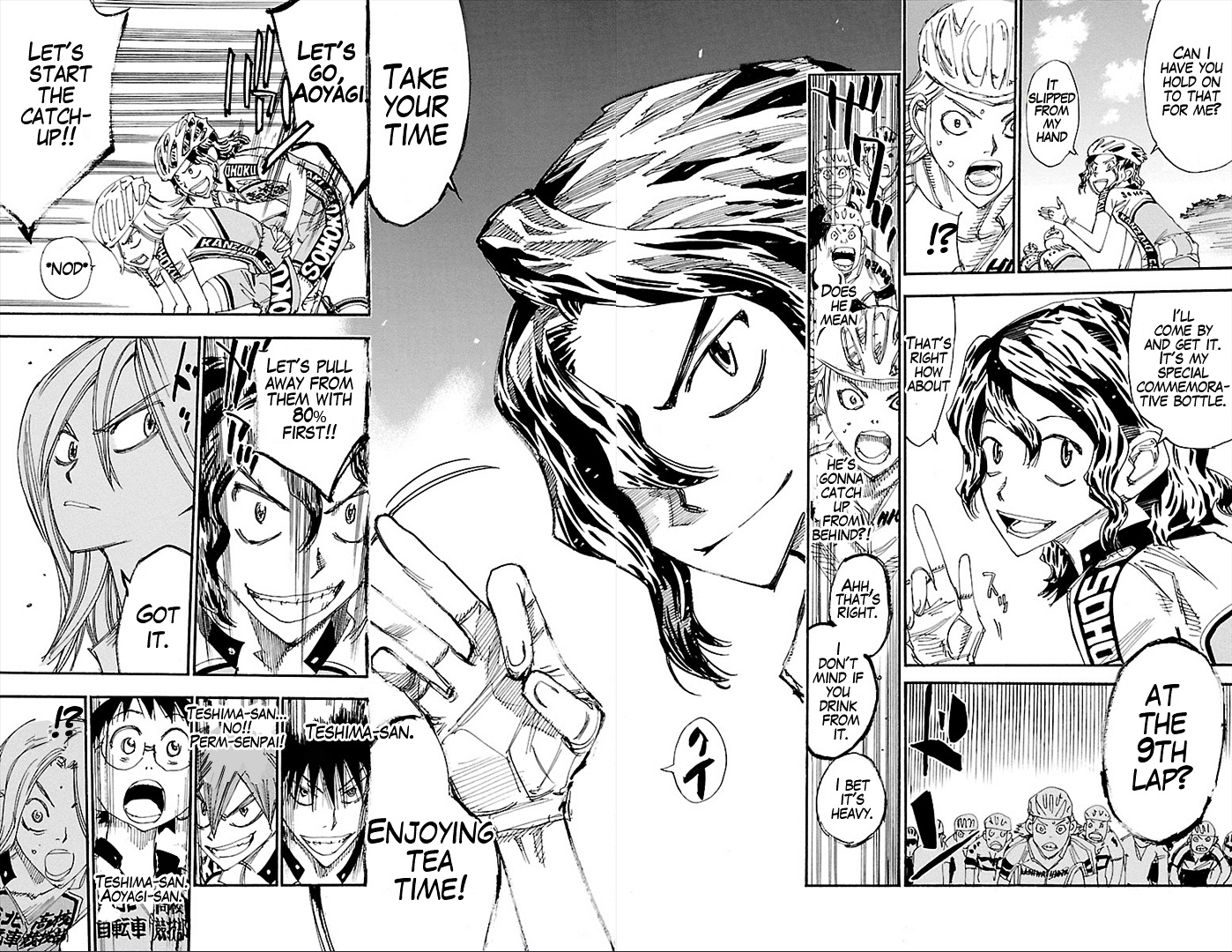 Yowamushi Pedal - Vol.32 Chapter 277 : The Strenght Of 6