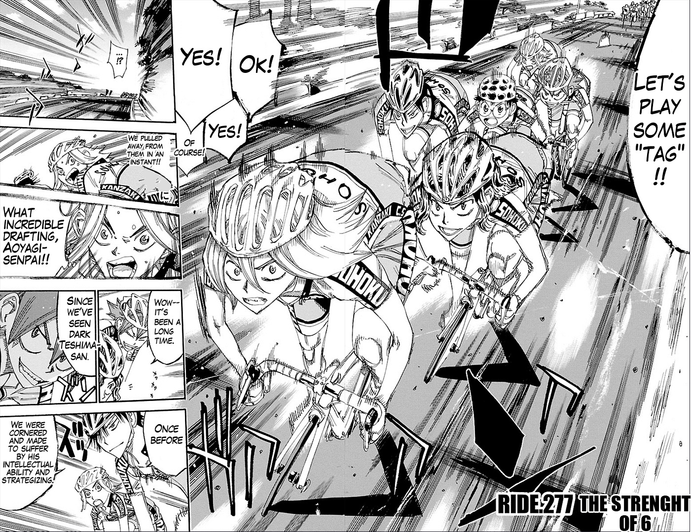 Yowamushi Pedal - Vol.32 Chapter 277 : The Strenght Of 6