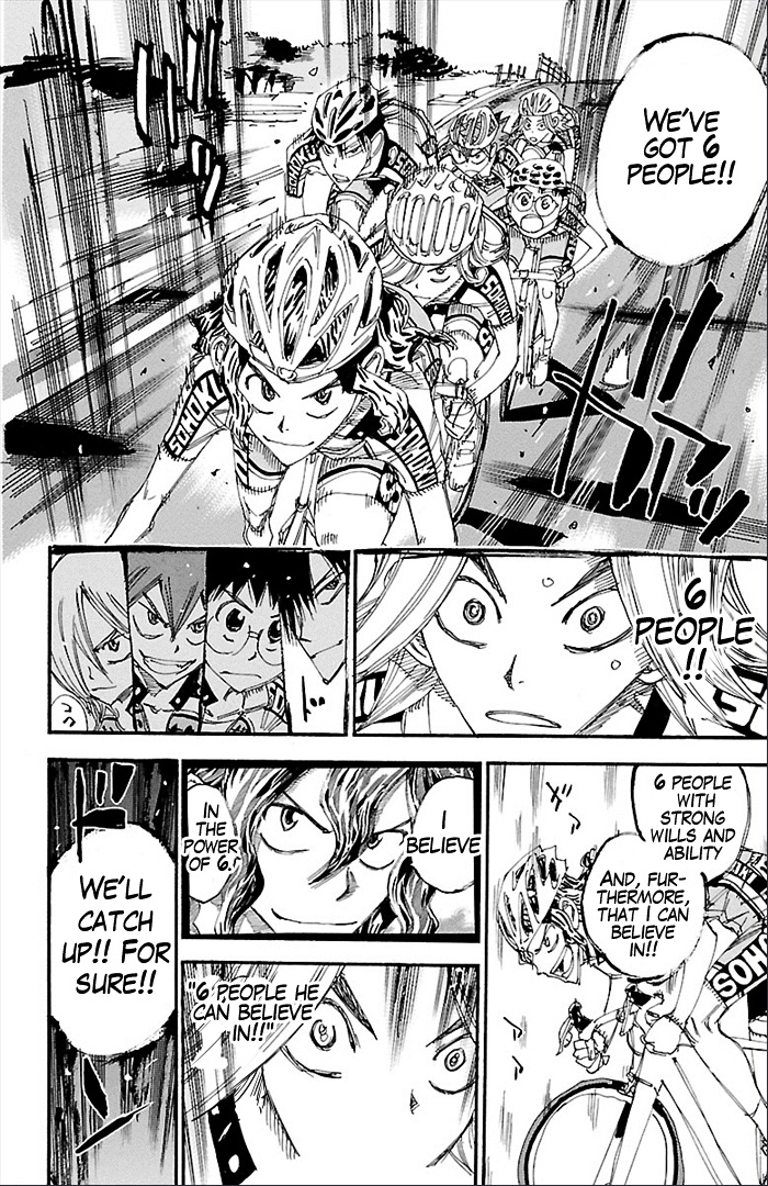 Yowamushi Pedal - Vol.32 Chapter 277 : The Strenght Of 6