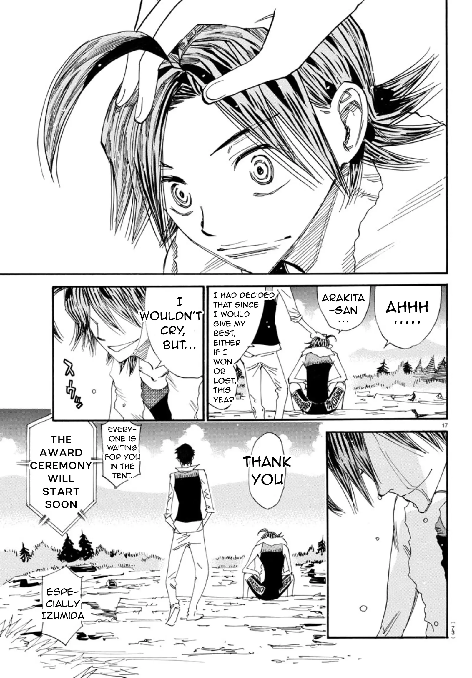 Yowamushi Pedal - Vol.63 Chapter 544: The Individual Awarding