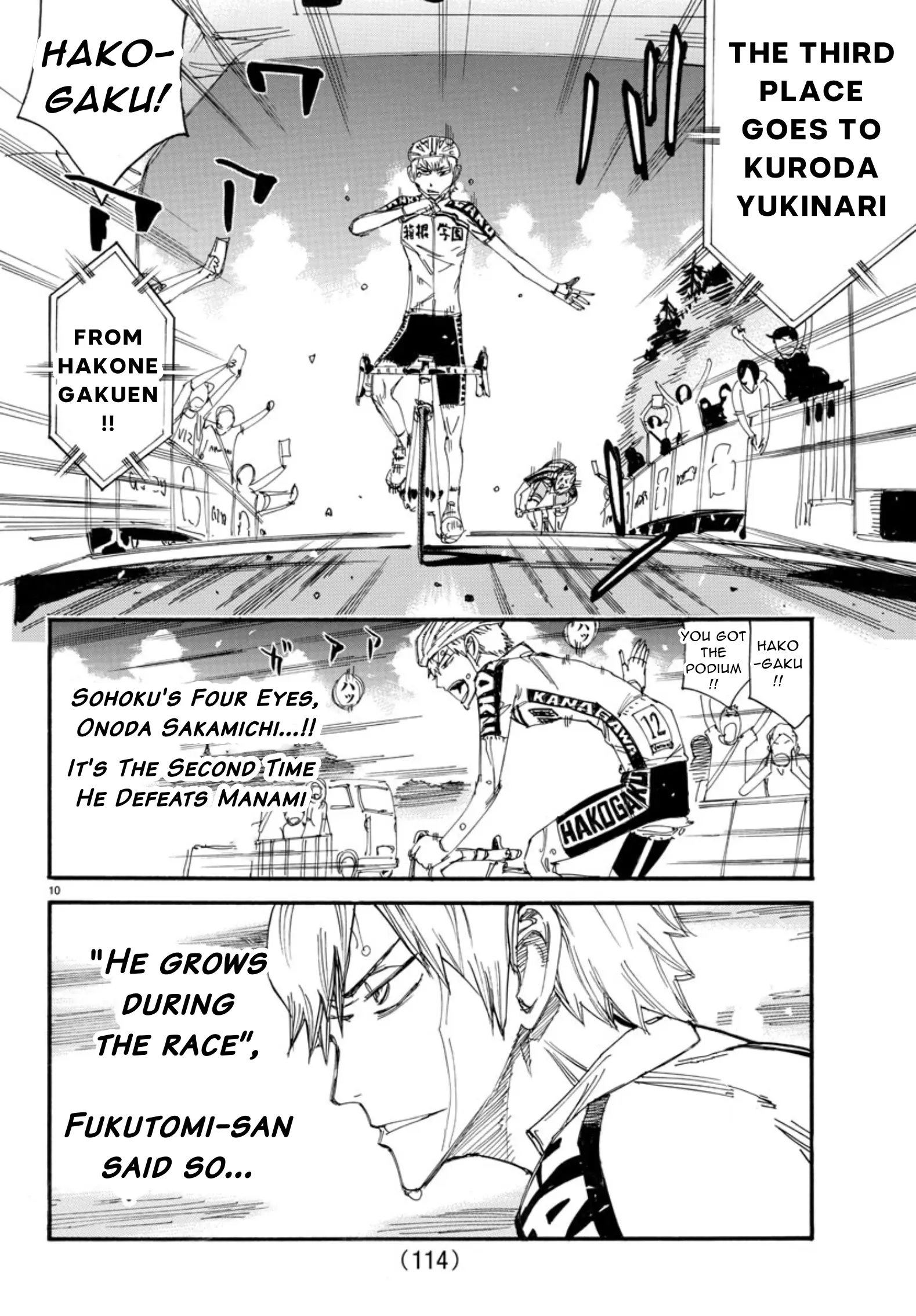 Yowamushi Pedal - Vol.63 Chapter 542: After The Goal