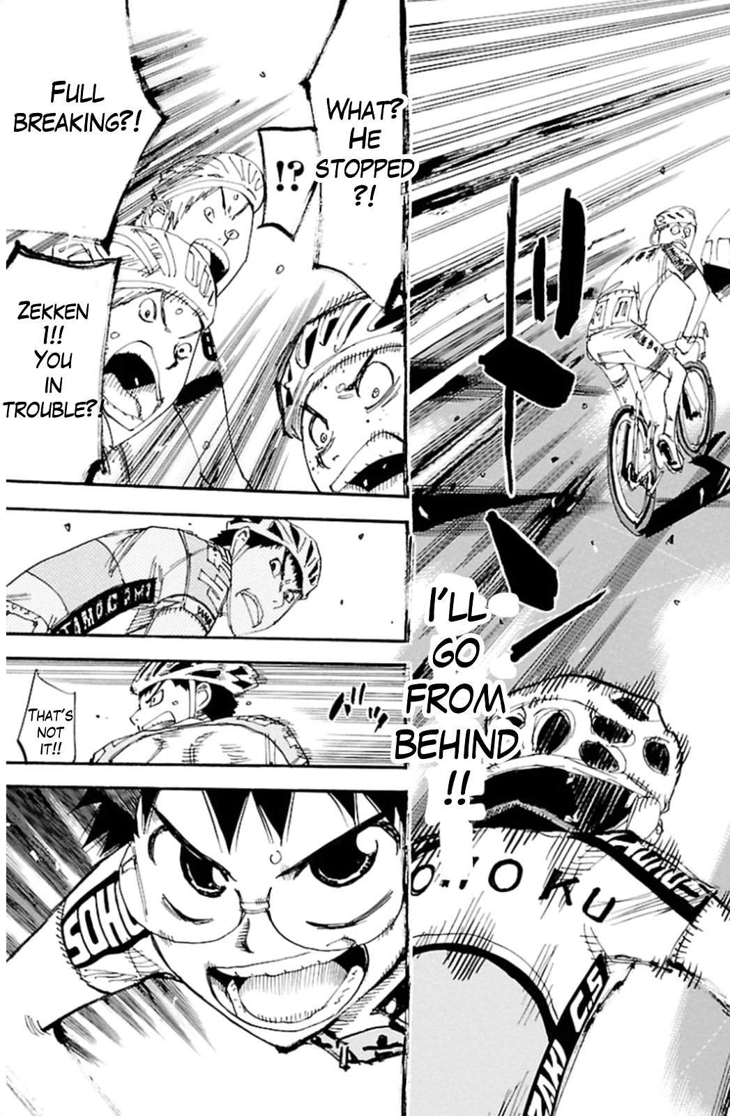 Yowamushi Pedal - Vol.37 Chapter 317 : Inescapable Net