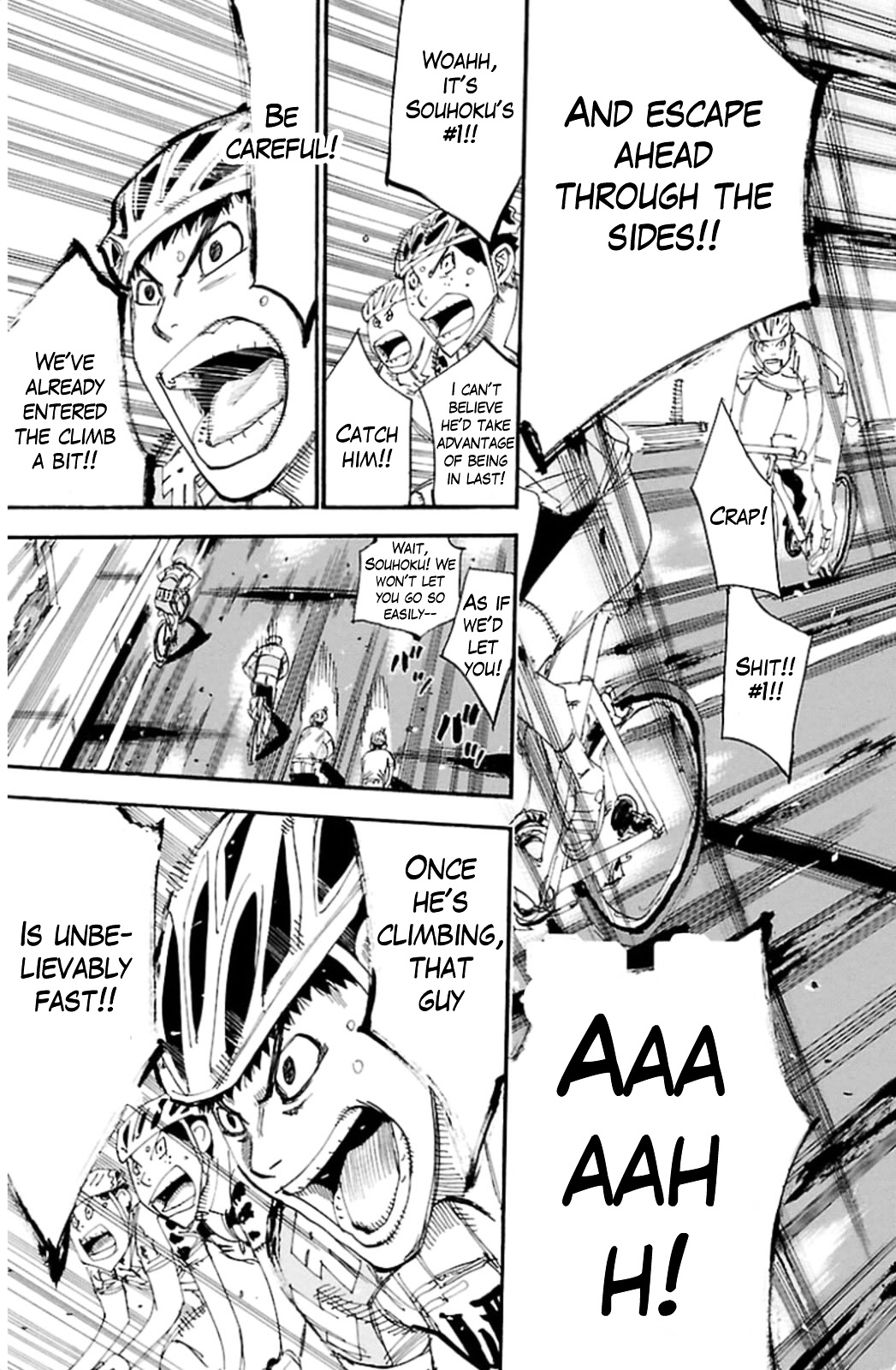 Yowamushi Pedal - Vol.37 Chapter 317 : Inescapable Net