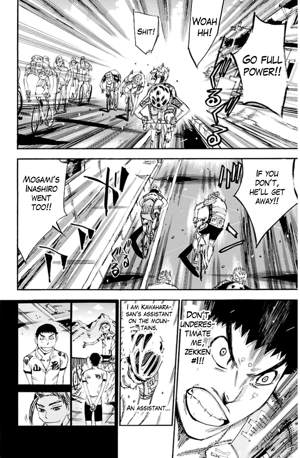 Yowamushi Pedal - Vol.37 Chapter 317 : Inescapable Net