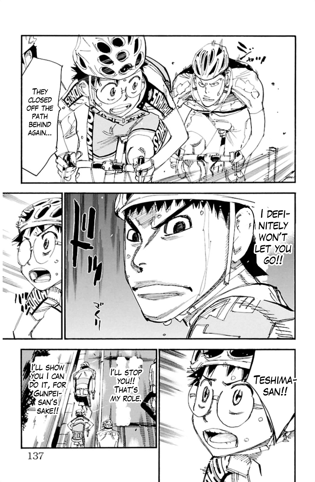 Yowamushi Pedal - Vol.37 Chapter 317 : Inescapable Net