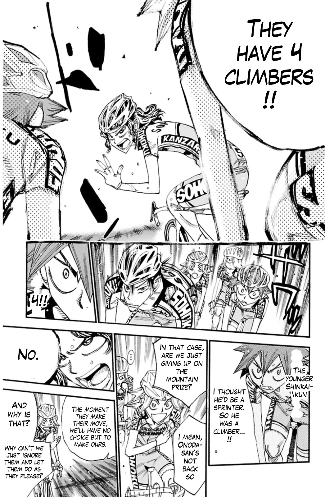 Yowamushi Pedal - Vol.37 Chapter 317 : Inescapable Net