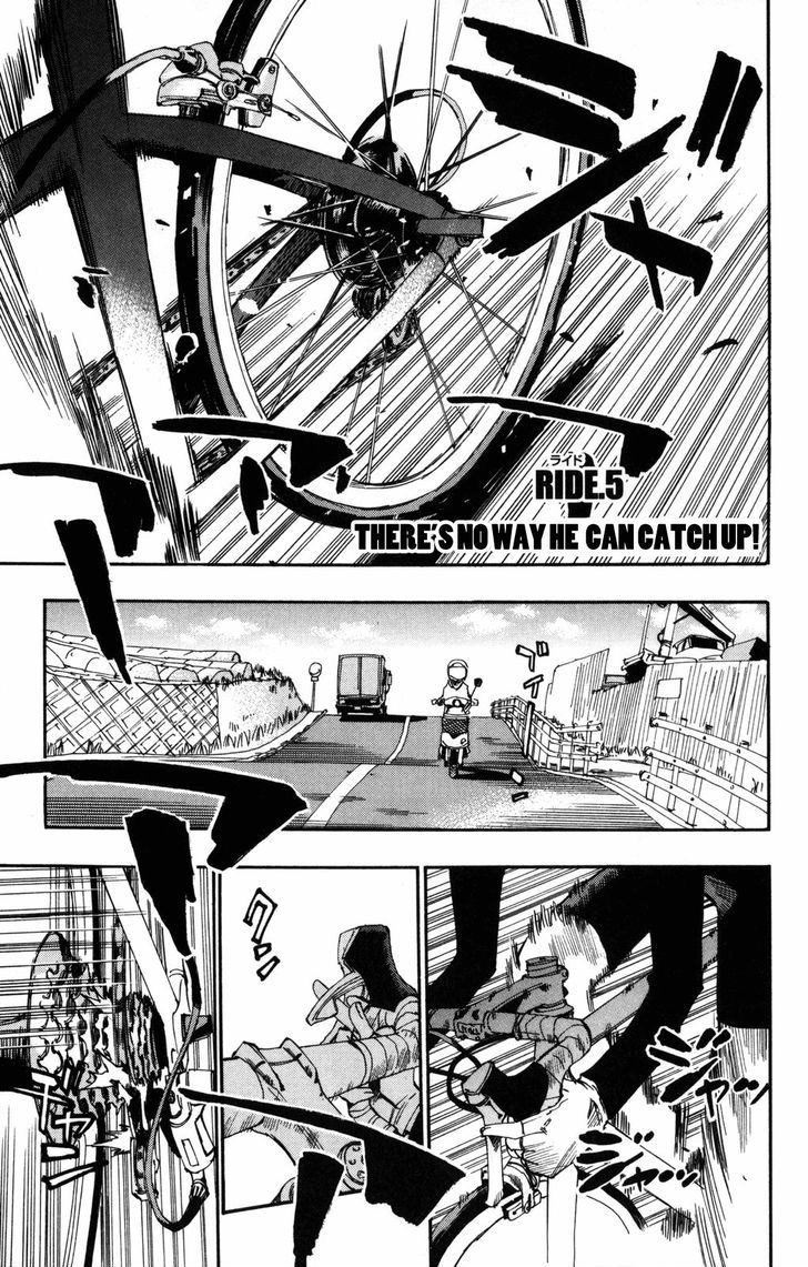 Yowamushi Pedal - Vol.1 Chapter 5 : There S No Way He Can Catch Up!