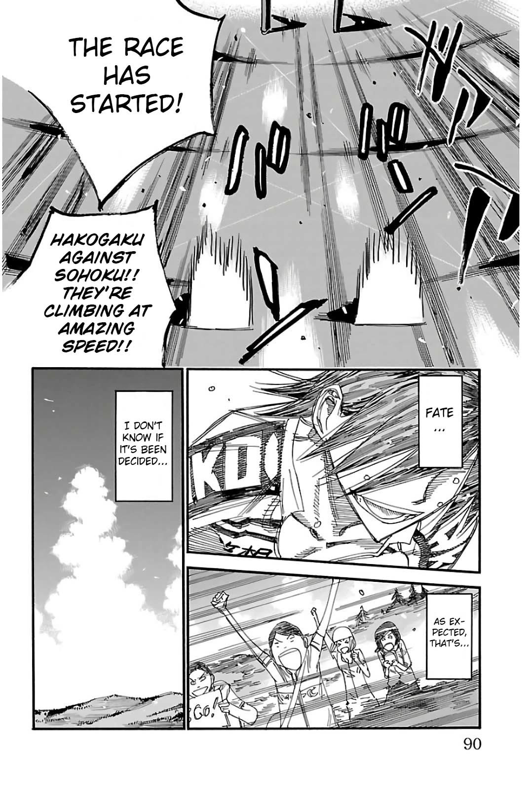 Yowamushi Pedal - Chapter 515: The 2M Until The Start