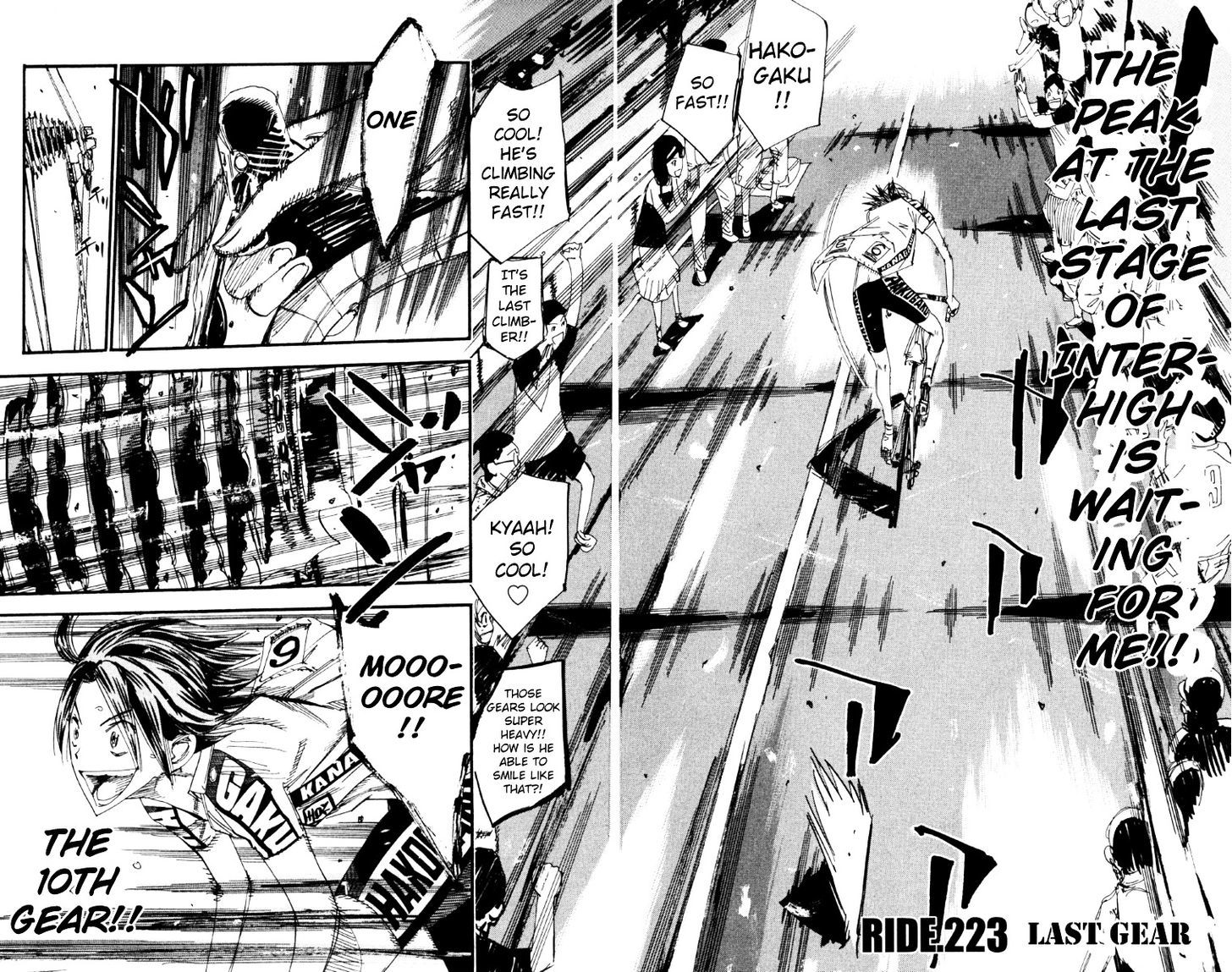 Yowamushi Pedal - Vol.26 Chapter 223 : Last Gear