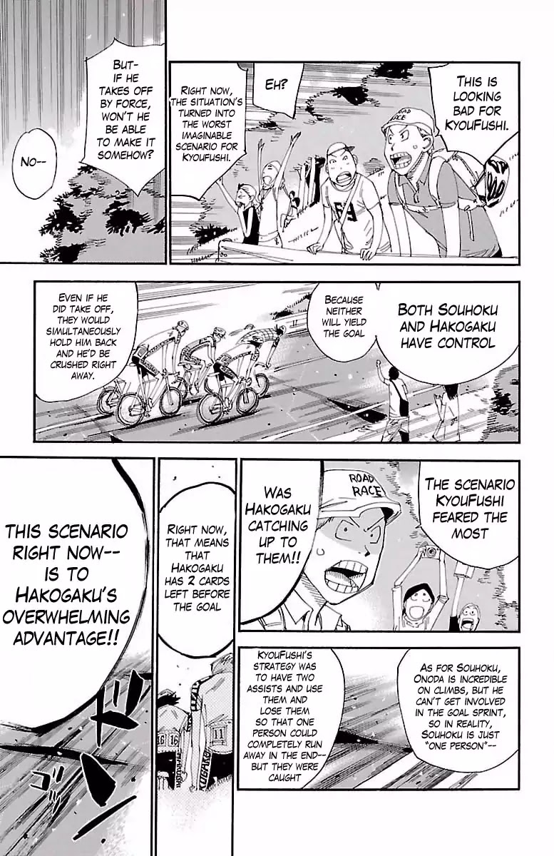 Yowamushi Pedal - Chapter 401: Midousuji S Outcry