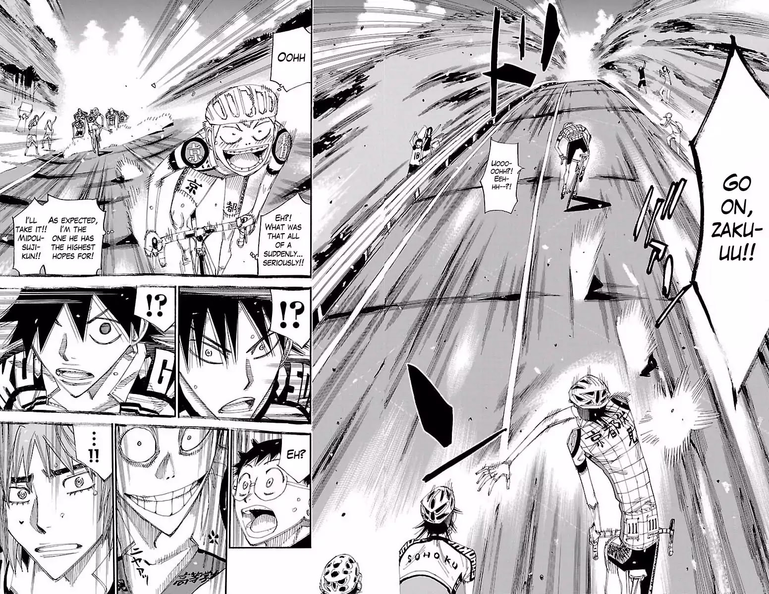 Yowamushi Pedal - Chapter 401: Midousuji S Outcry