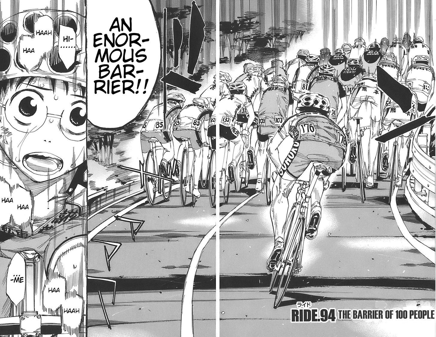 Yowamushi Pedal - Vol.11 Chapter 94 : The Barrier Of 100 People