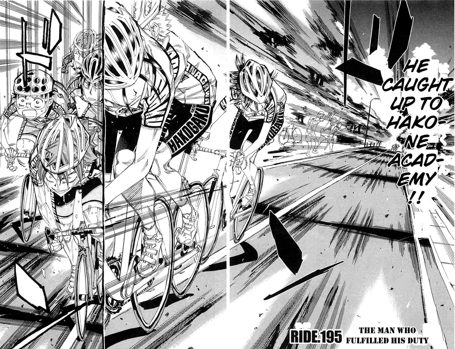 Yowamushi Pedal - Vol.23 Chapter 195 : The Man Who Fulfilled His Duty