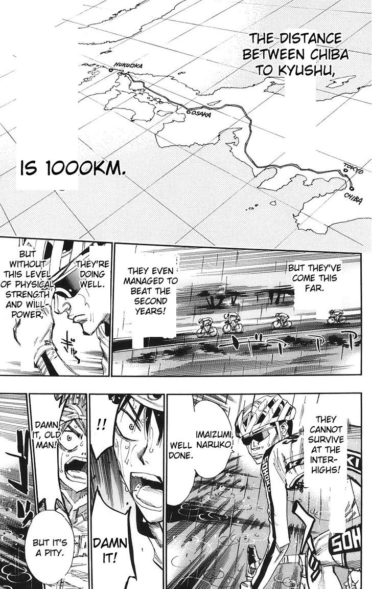 Yowamushi Pedal - Vol.7 Chapter 60 : Rain