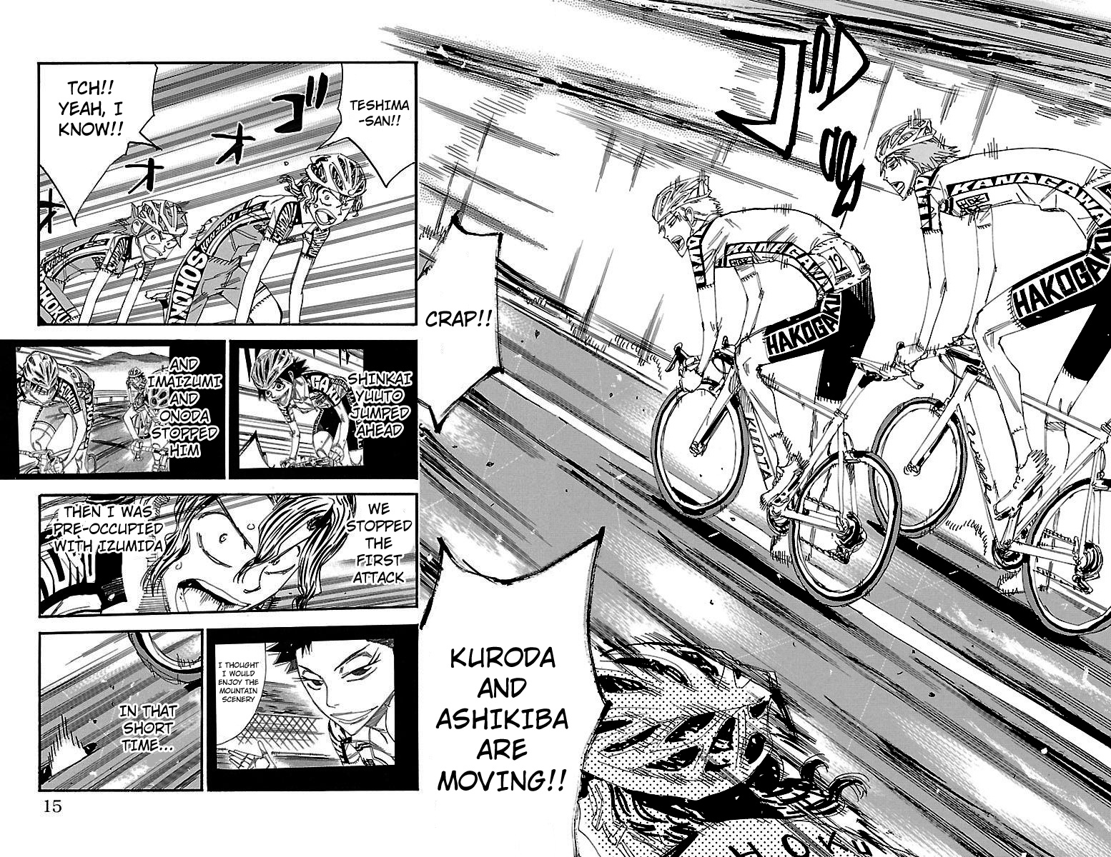 Yowamushi Pedal - Vol.54 Chapter 459: Fierce Attack