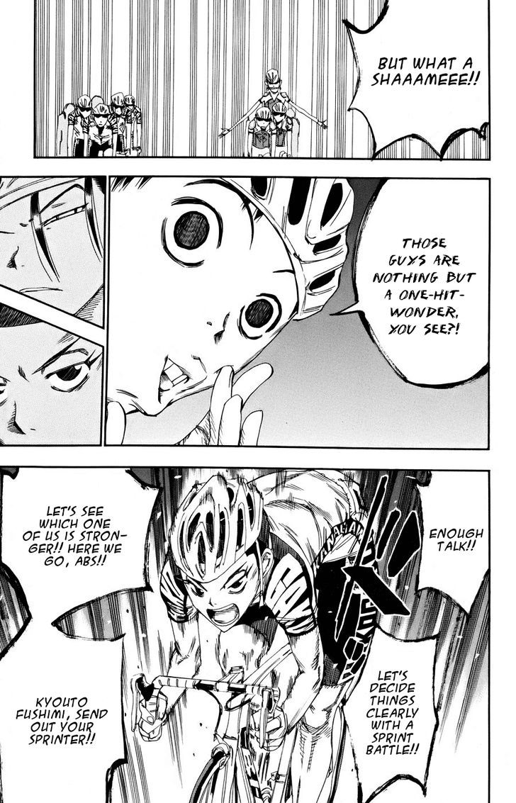 Yowamushi Pedal - Vol.15 Chapter 121 : Provocation