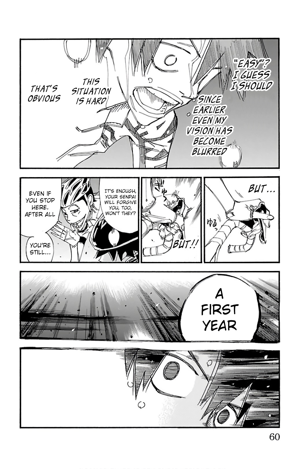 Yowamushi Pedal - Vol.57 Chapter 487: Adversity