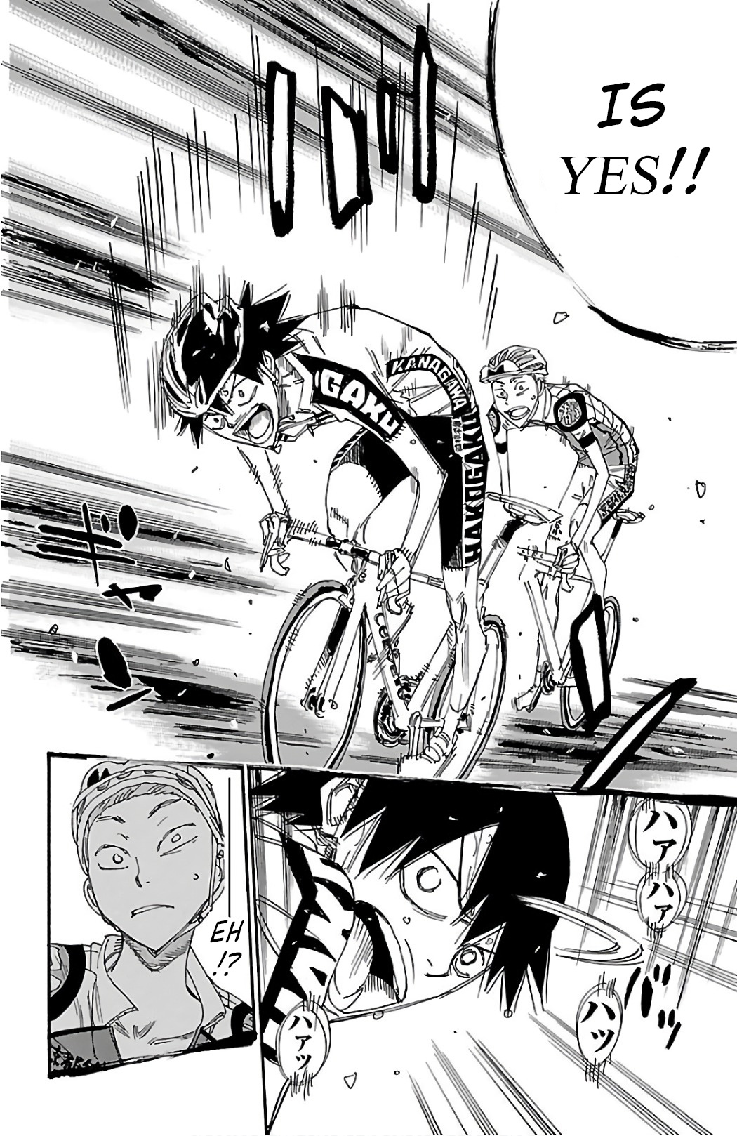 Yowamushi Pedal - Vol.57 Chapter 487: Adversity