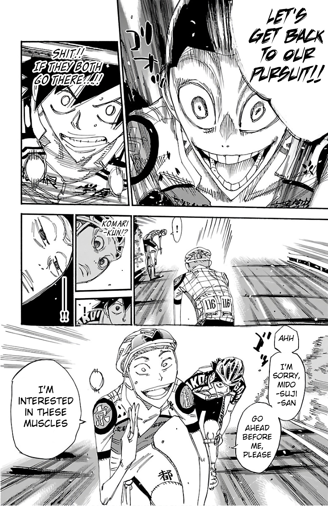 Yowamushi Pedal - Vol.57 Chapter 487: Adversity