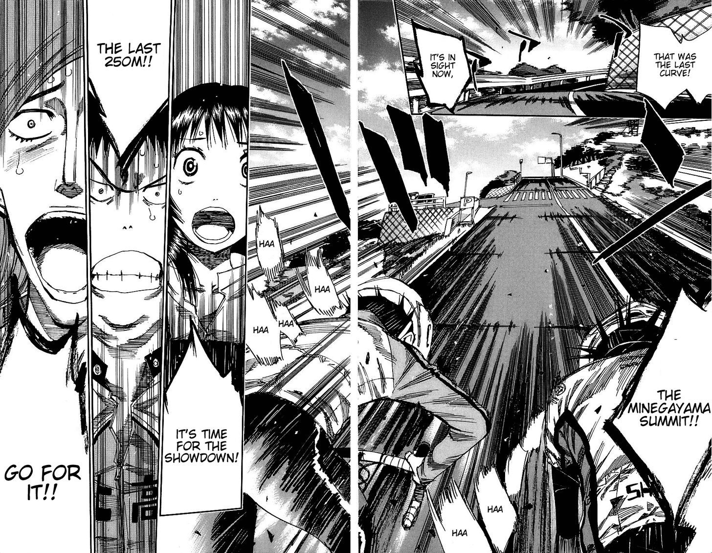 Yowamushi Pedal - Vol.4 Chapter 32 : Full Speed Ahead