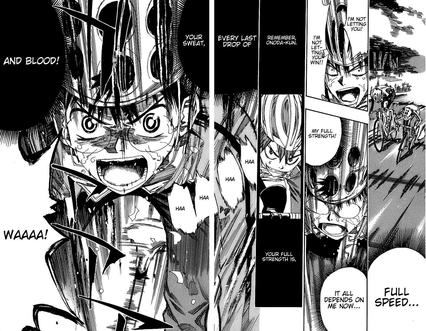 Yowamushi Pedal - Vol.4 Chapter 32 : Full Speed Ahead