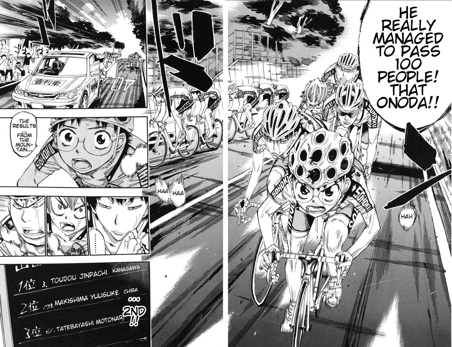 Yowamushi Pedal - Vol.12 Chapter 101 : The Aces Make Their Moves