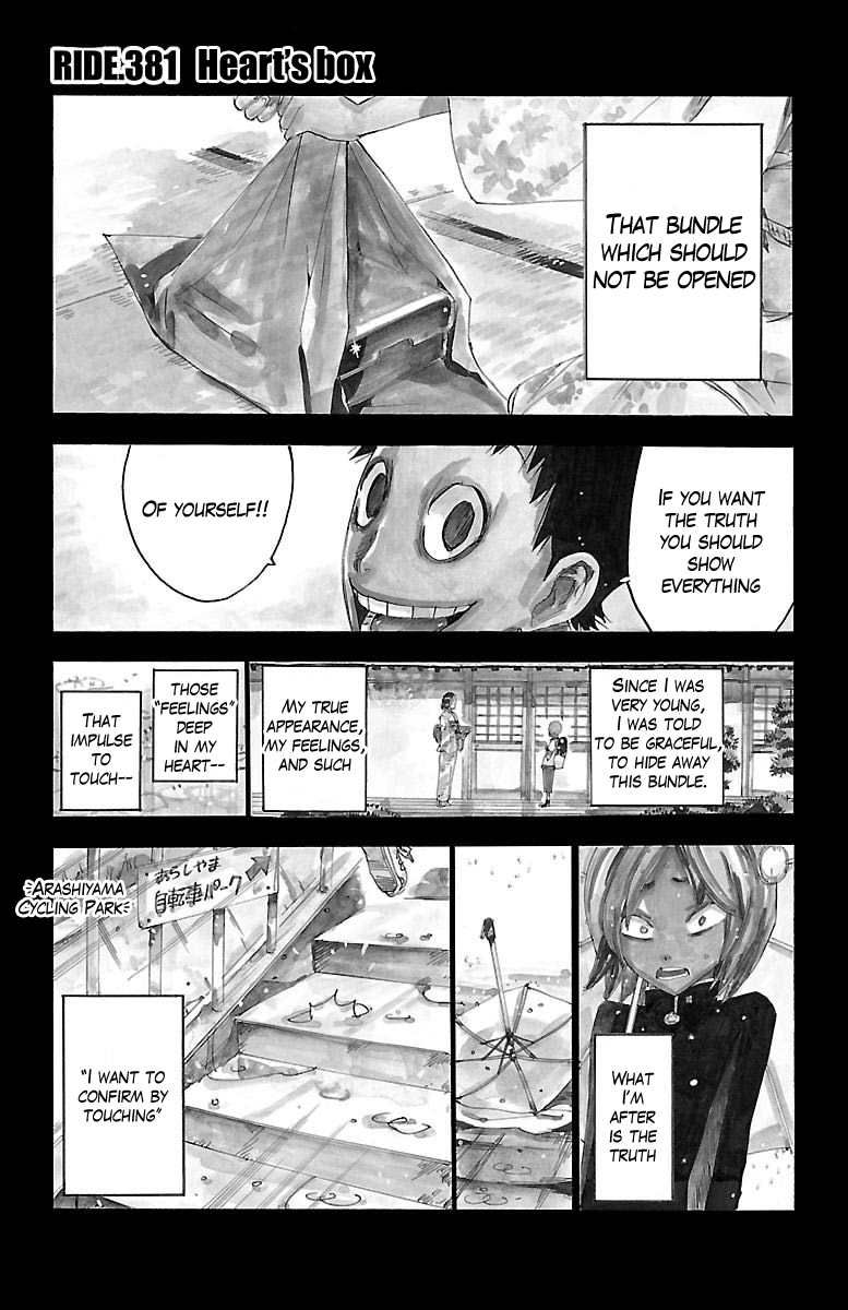 Yowamushi Pedal - Chapter 381