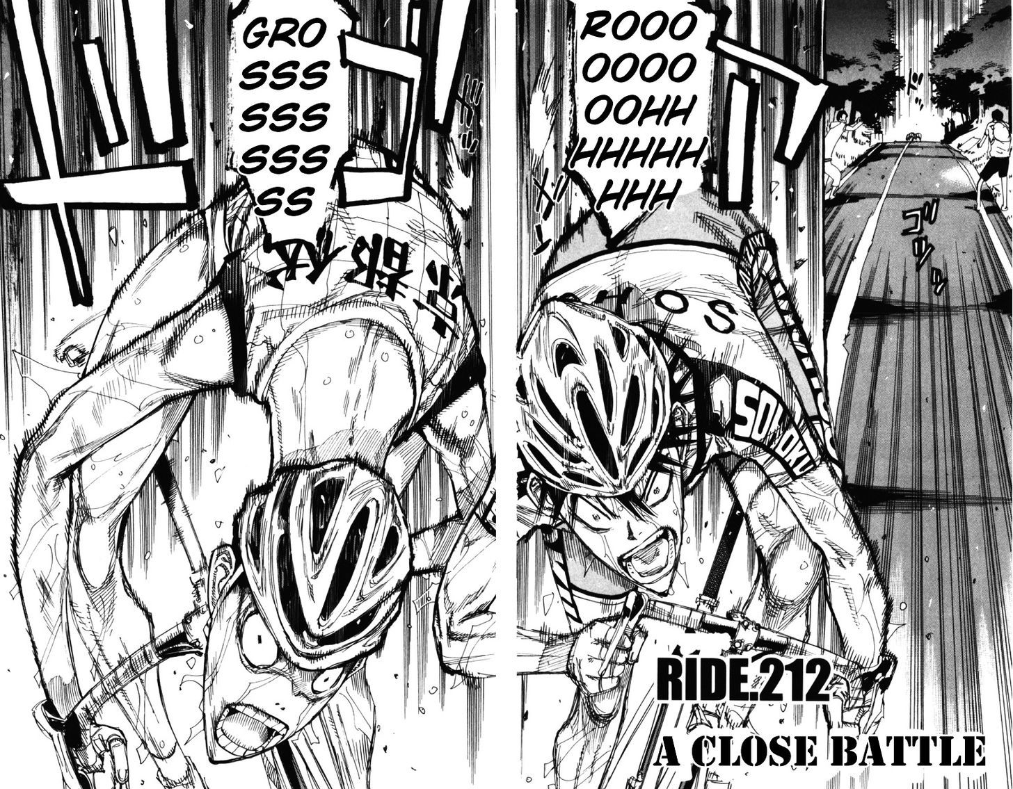 Yowamushi Pedal - Vol.25 Chapter 212 : A Close Battle