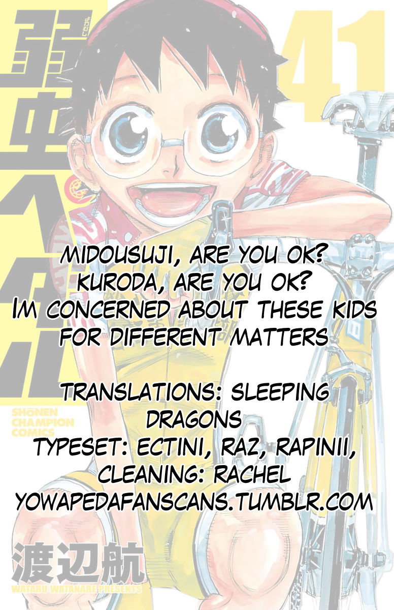 Yowamushi Pedal - Vol.41 Chapter 354