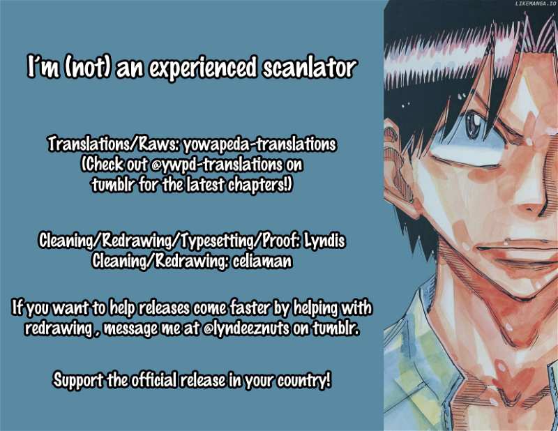 Yowamushi Pedal - Chapter 492