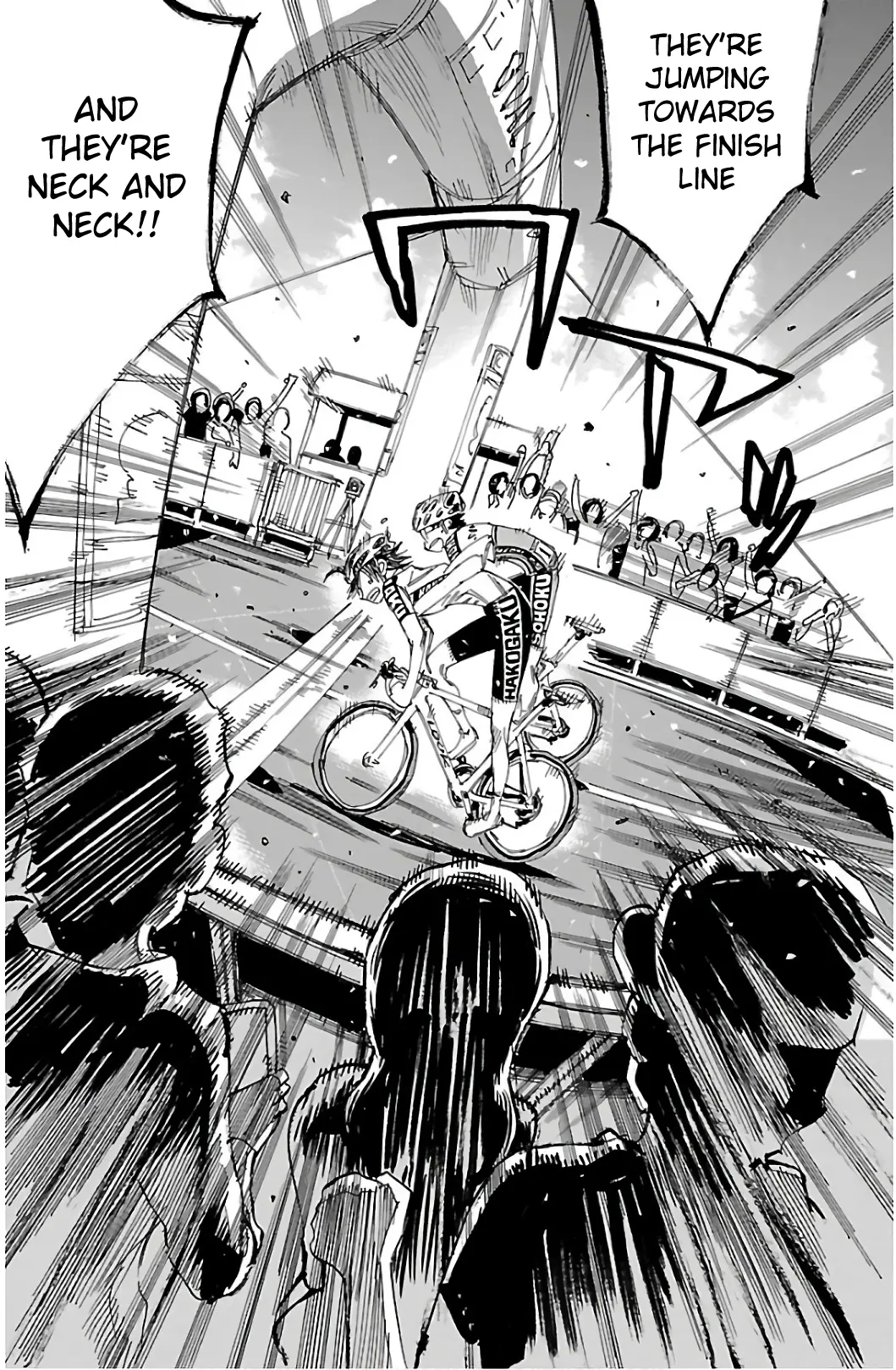 Yowamushi Pedal - Vol.63 Chapter 540: The One Who Raised His Hand To The Sky