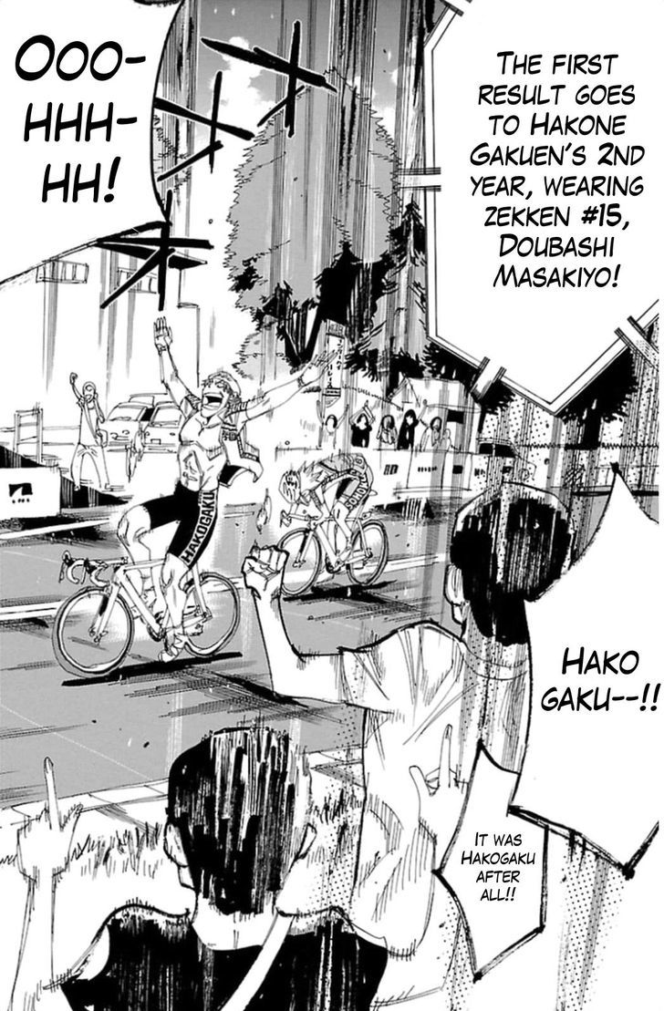 Yowamushi Pedal - Vol.37 Chapter 313 : Hakone Gakuen Makes Their Move!