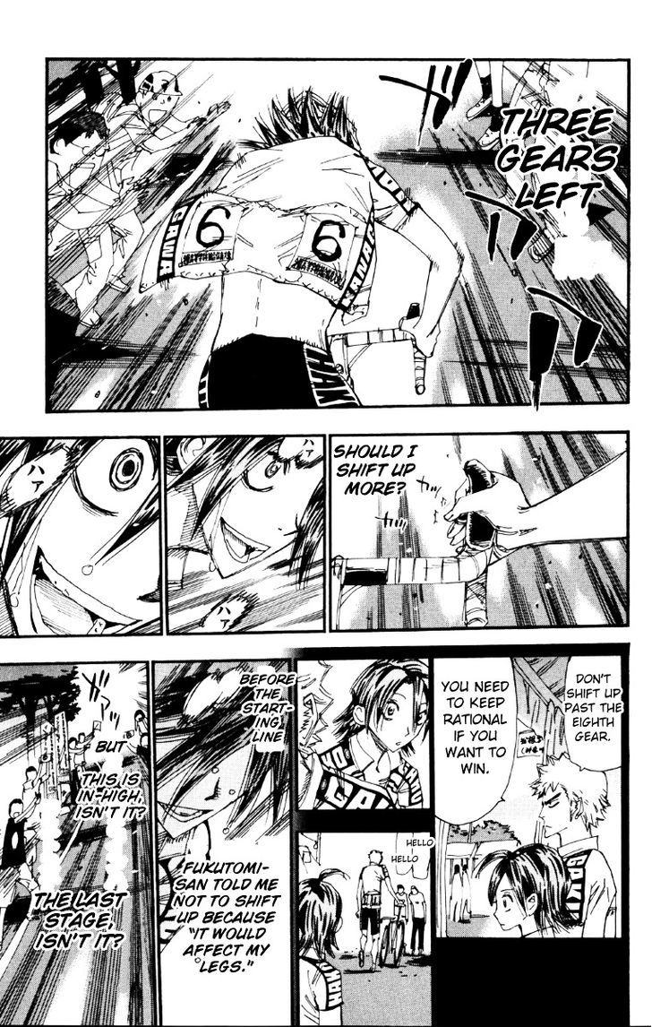 Yowamushi Pedal - Vol.26 Chapter 222 : Shift Up