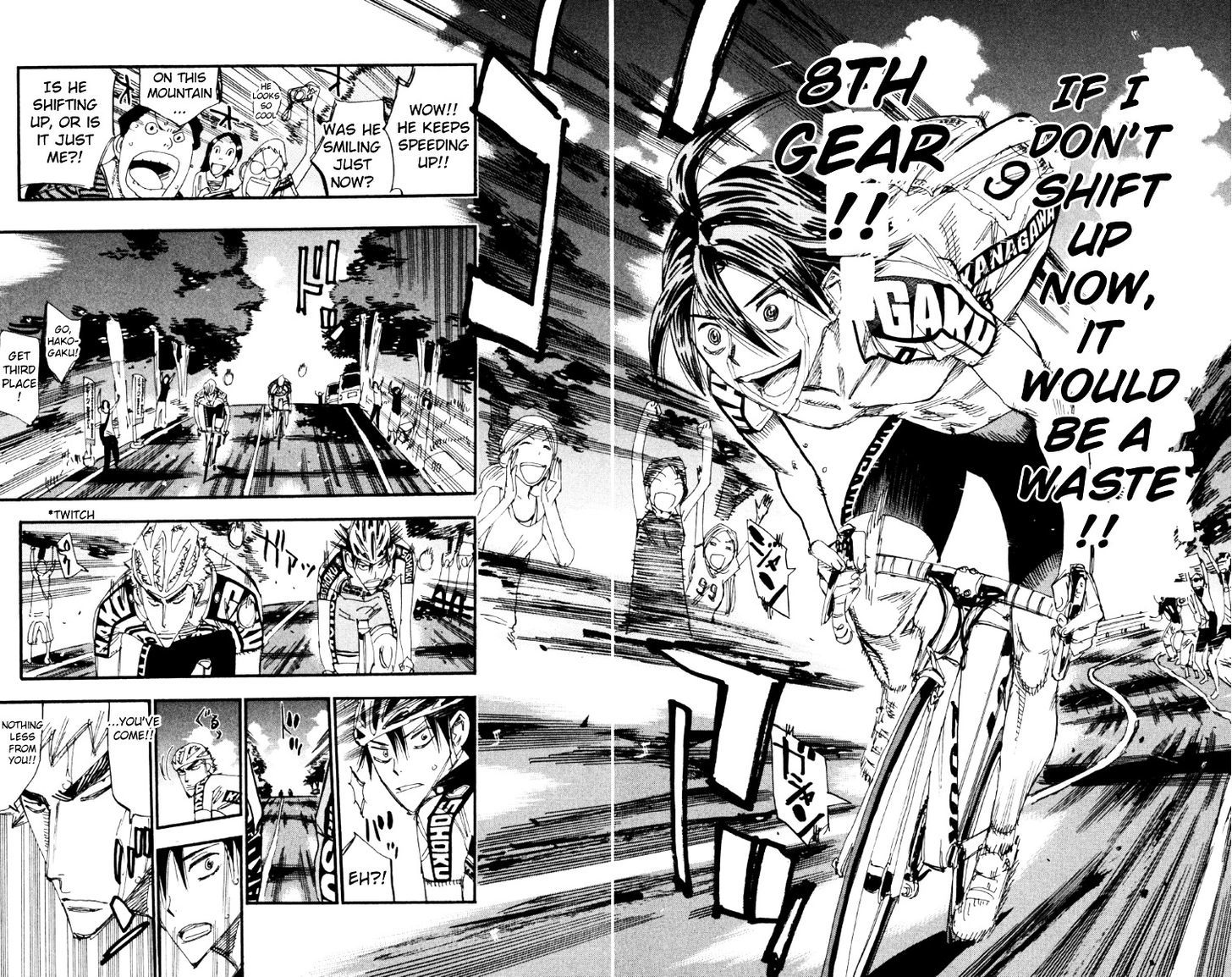 Yowamushi Pedal - Vol.26 Chapter 222 : Shift Up