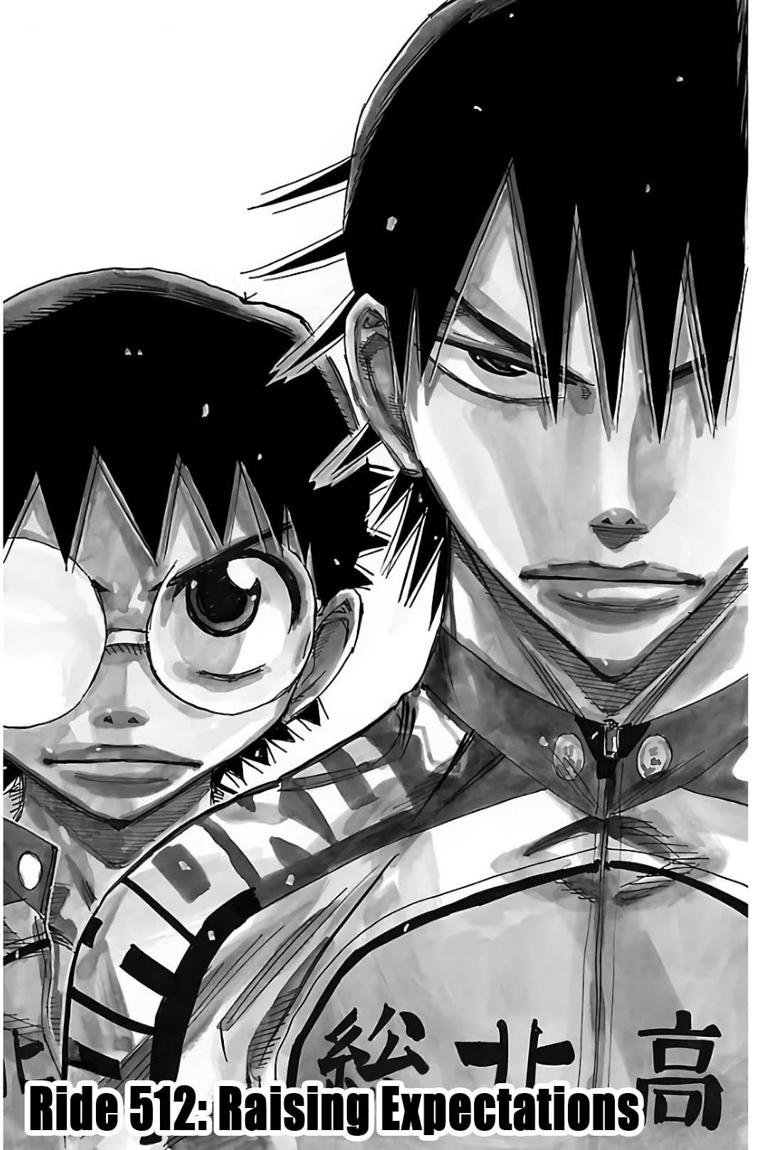 Yowamushi Pedal - Chapter 512: Raising Expectations