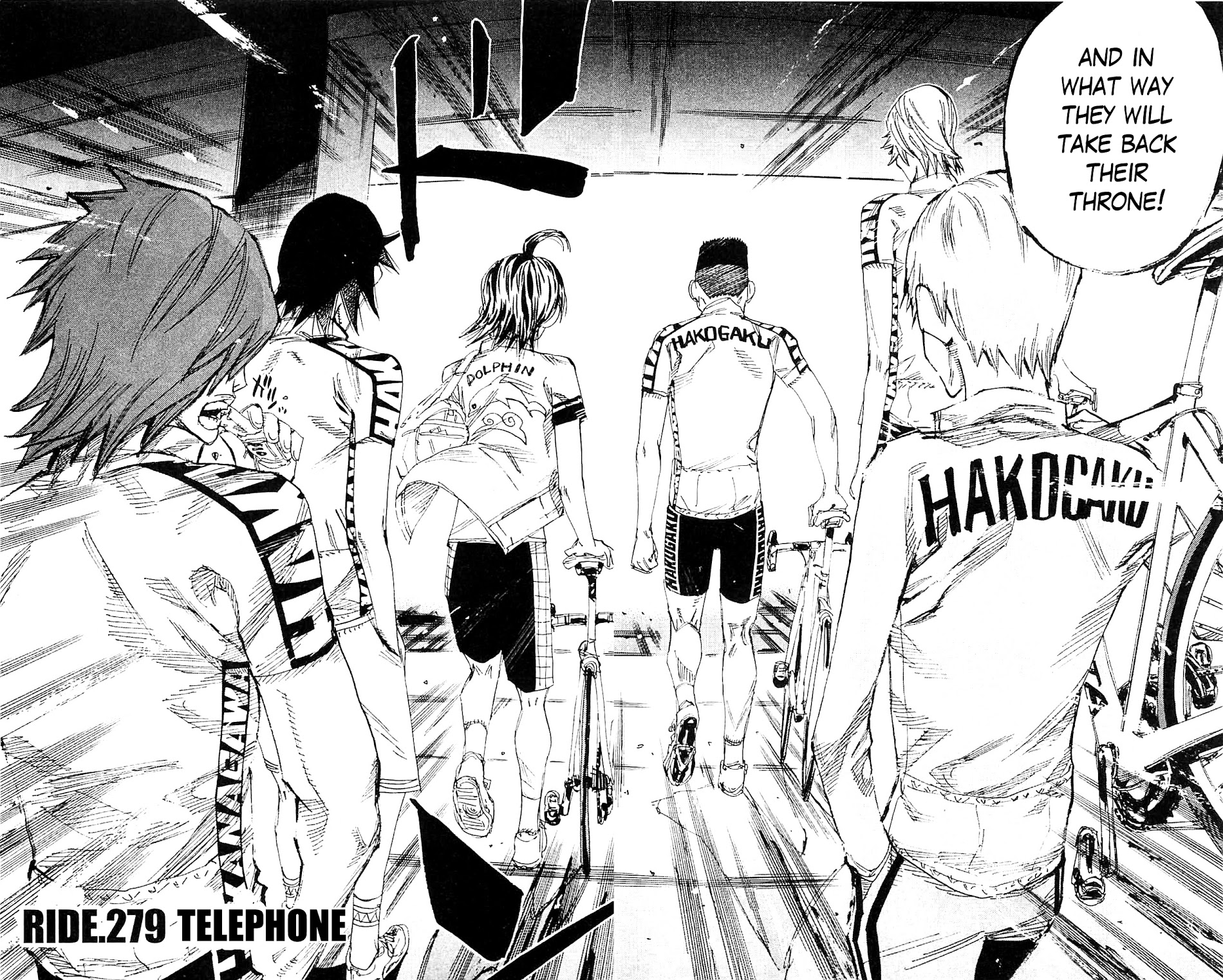 Yowamushi Pedal - Vol.33 Chapter 279 : Telephone