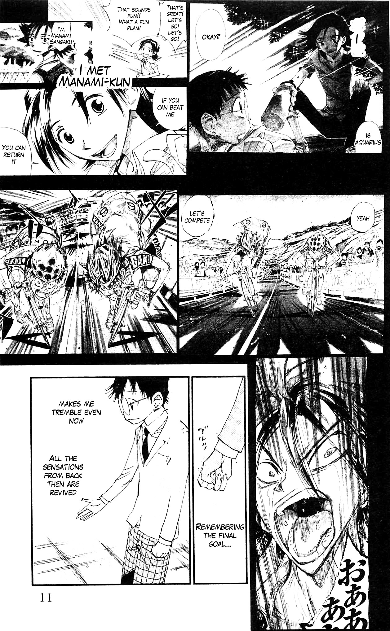 Yowamushi Pedal - Vol.33 Chapter 279 : Telephone